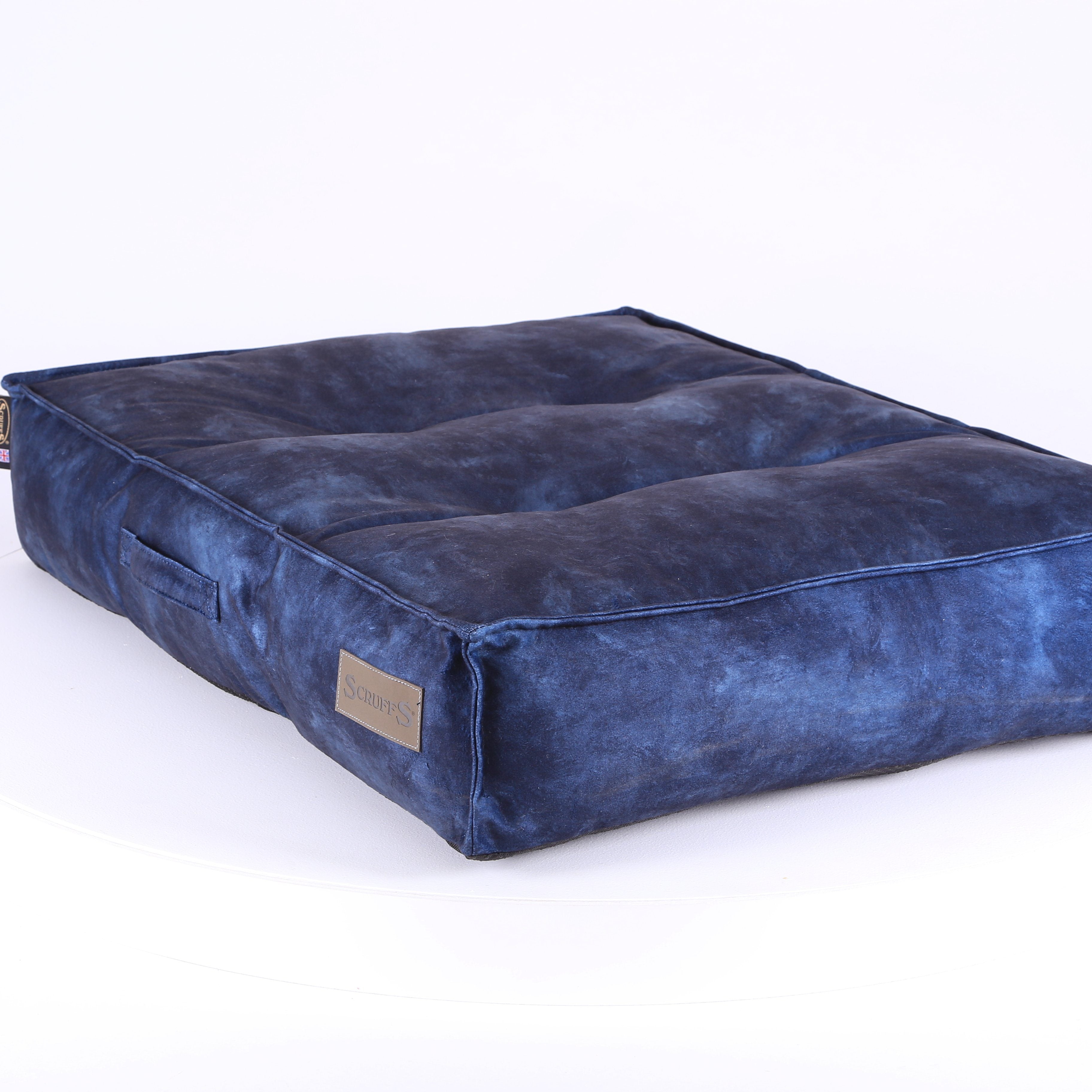 Kensington Mattress - Navy Dog Bed Scruffs®
