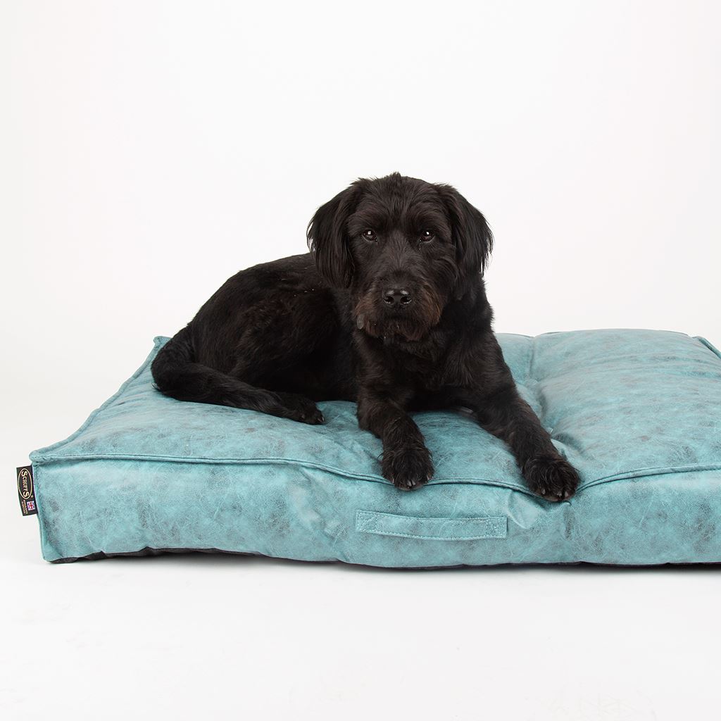 Knightsbridge Mattress - Turquoise Dog Bed Scruffs®