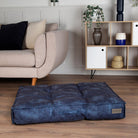Kensington Mattress - Navy Dog Bed Scruffs®