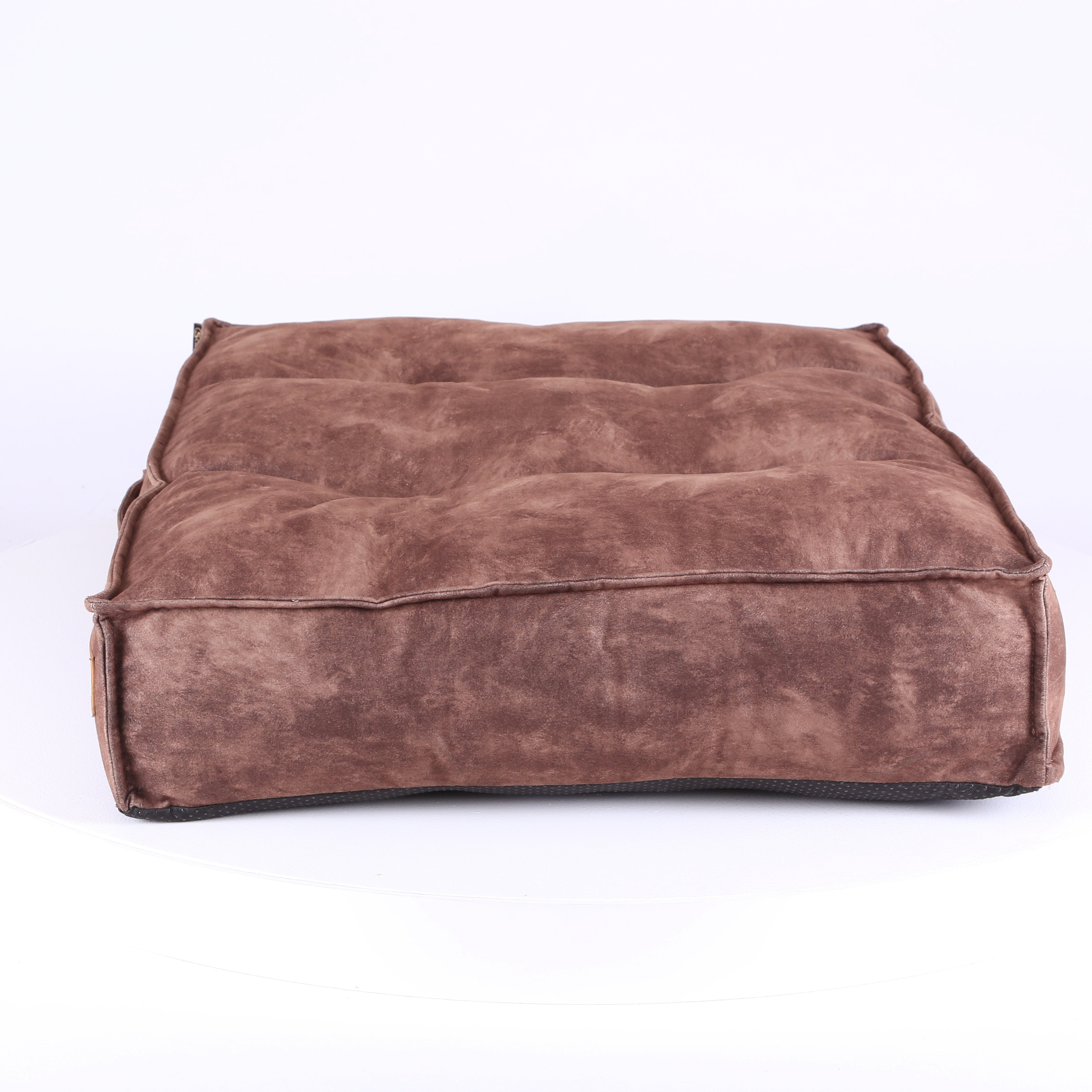 Kensington Mattress - Chocolate Dog Bed Scruffs®