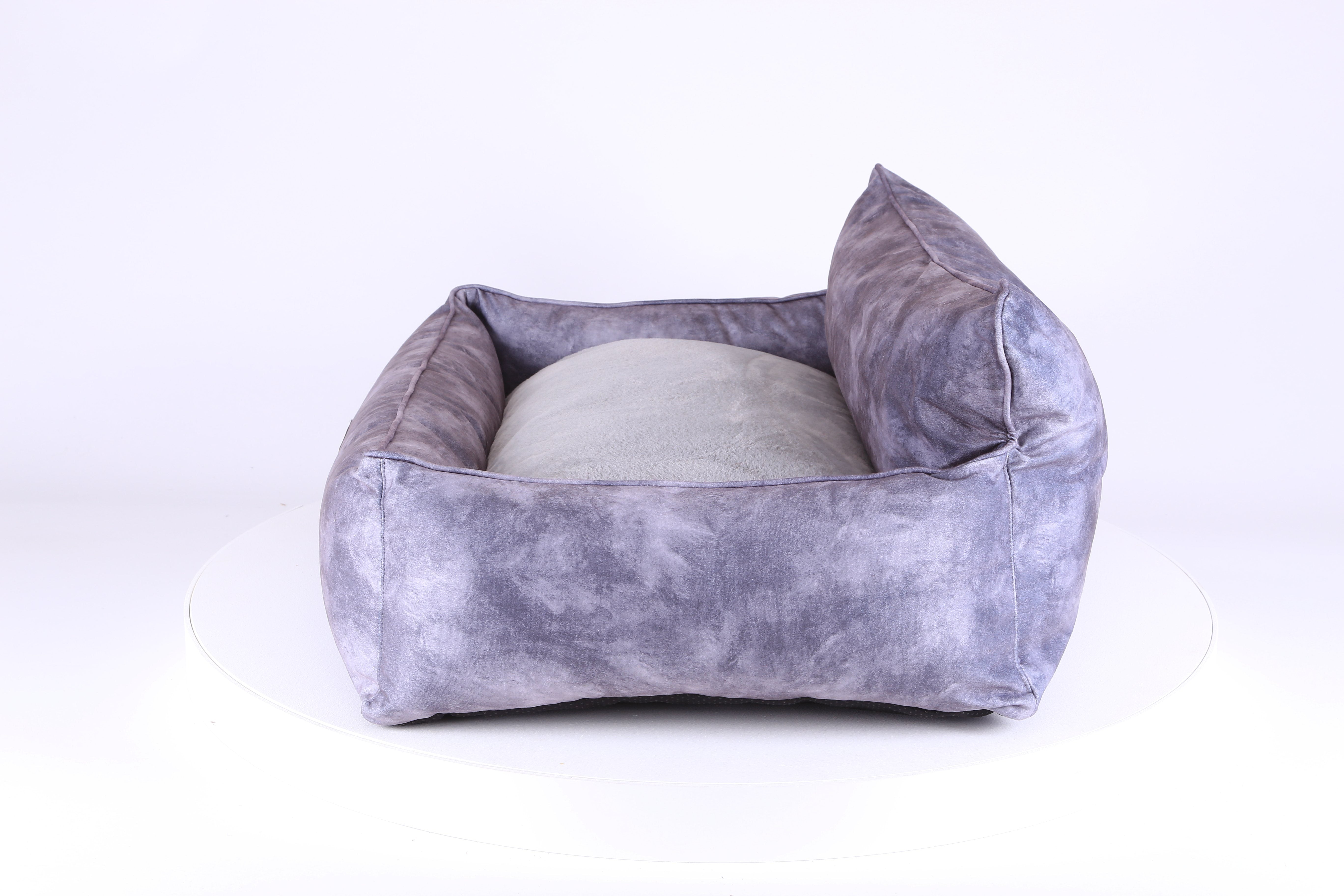 Kensington Box Bed - Grey Dog Bed Scruffs® 