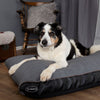 Hilton Memory Foam Orthopaedic Pillow - Grey Dog Bed Scruffs® 