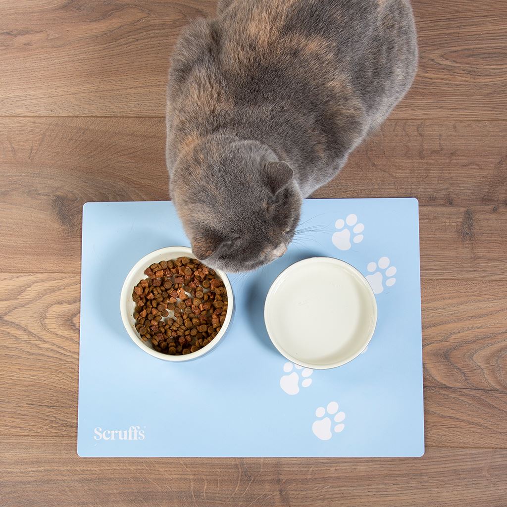 Scruffs 40 x 30cm Pet Placemat - Blue Scruffs®