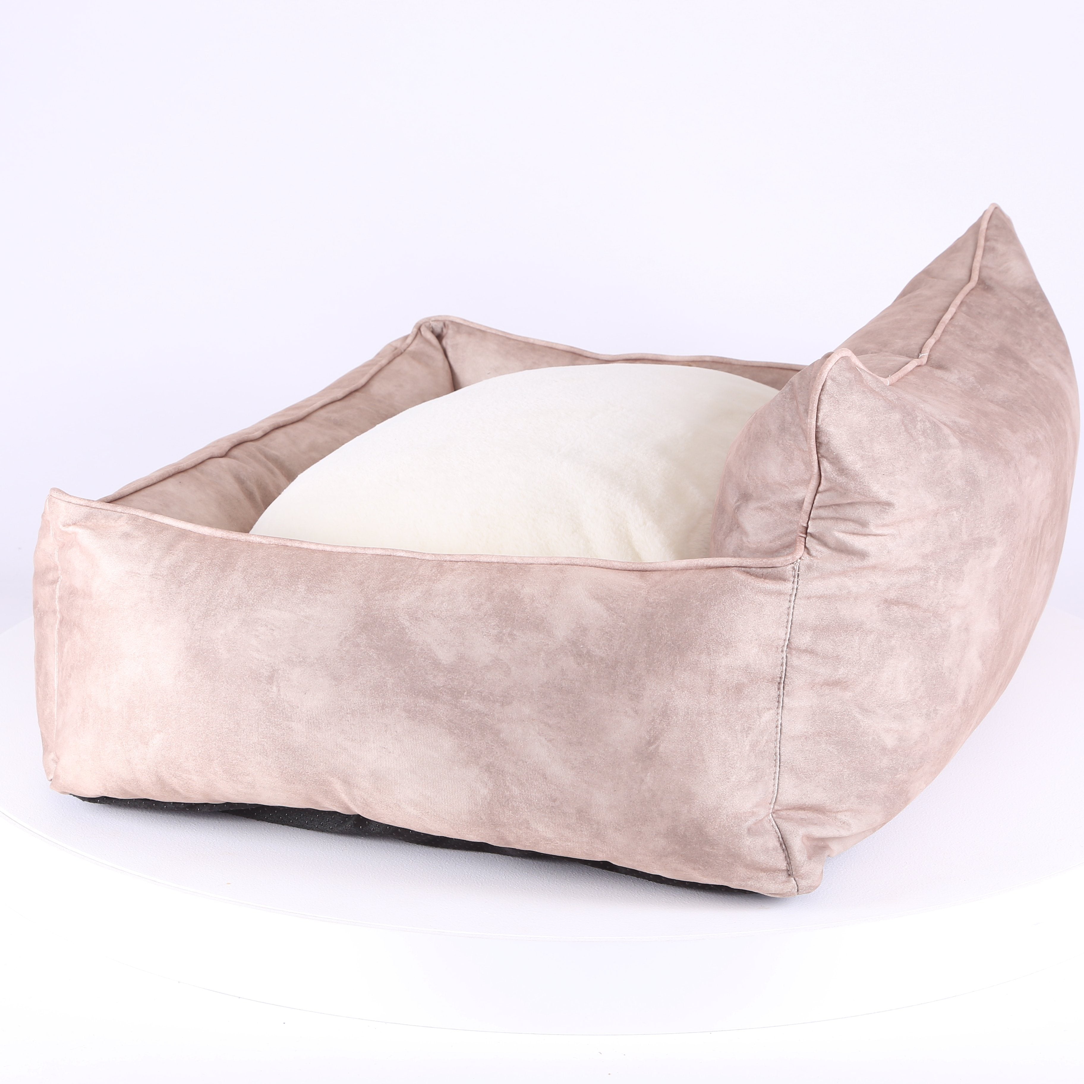 Kensington Box Bed - Cream Dog Bed Scruffs®