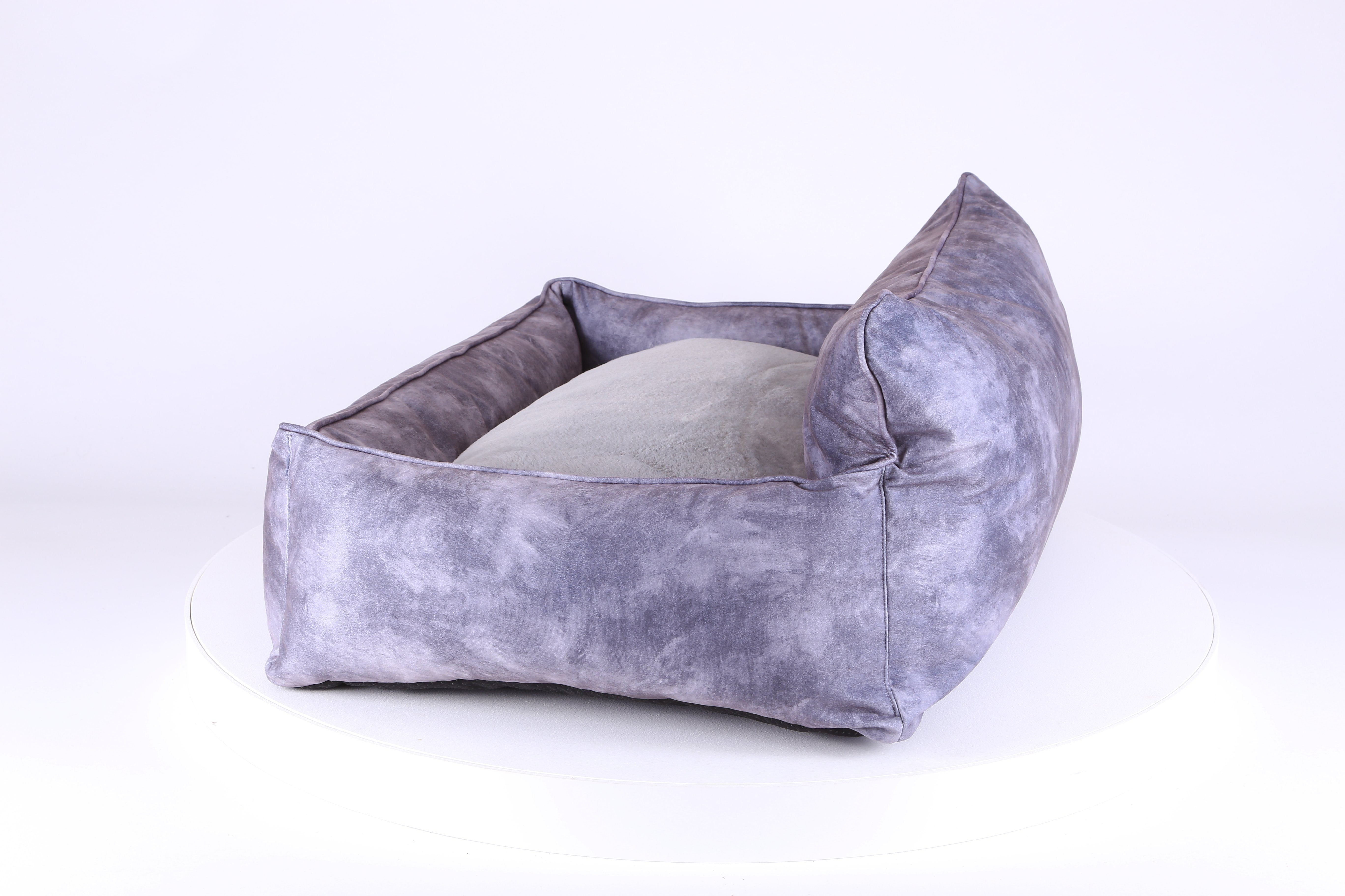 Kensington Box Bed - Grey Dog Bed Scruffs® 