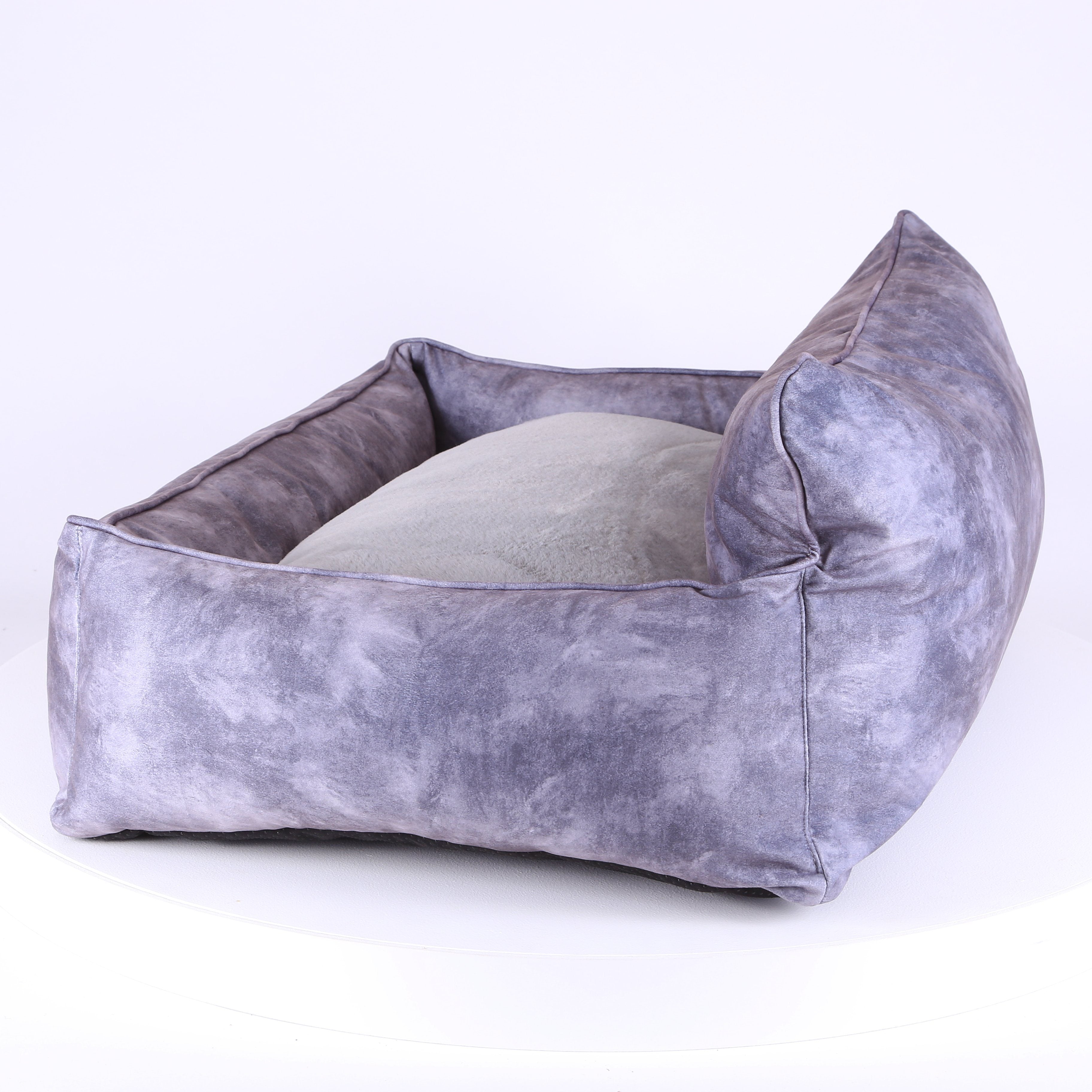 Kensington Box Bed - Grey Dog Bed Scruffs®