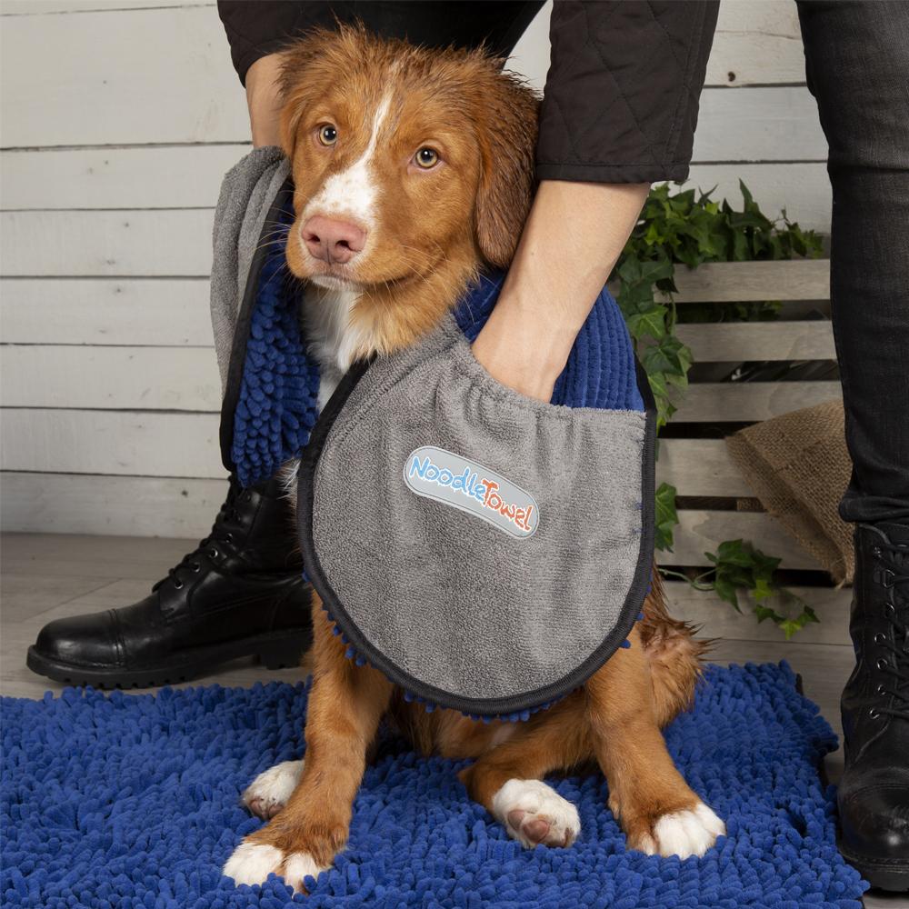 Noodle Drying Towel - Blue Dog Grooming Scruffs®