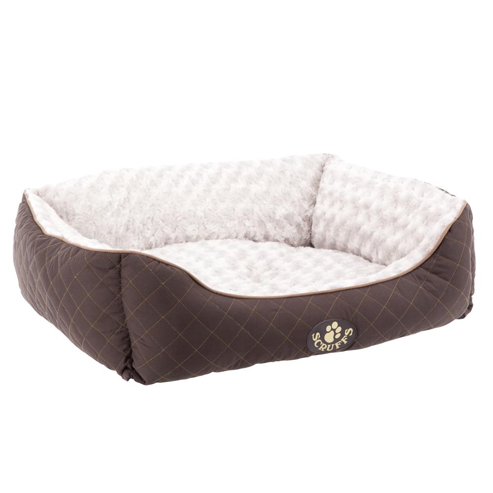 Wilton Box Dog Bed - Brown Dog Bed Scruffs®