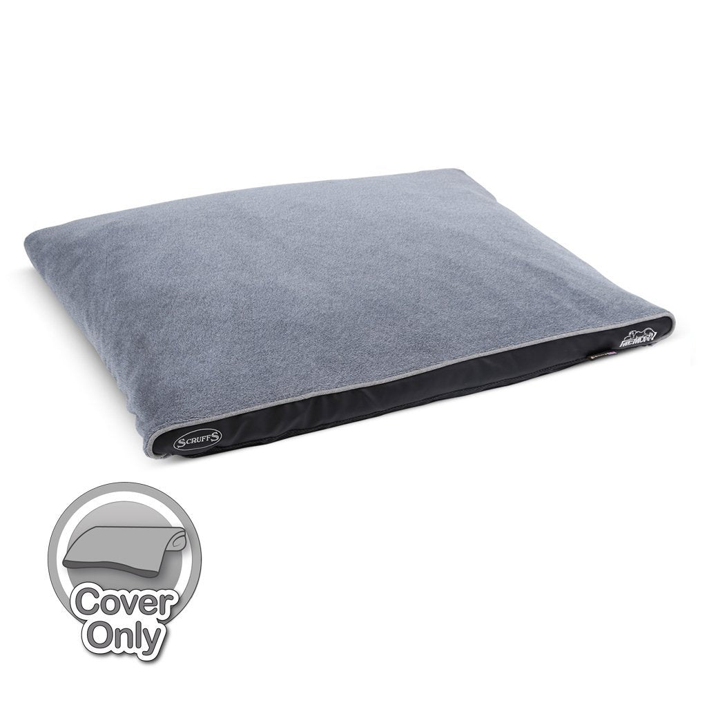 Spare Dog Bed Covers Replacement Cover Scruffs® Château Dog Bed Cover (100 x 70cm) Dove