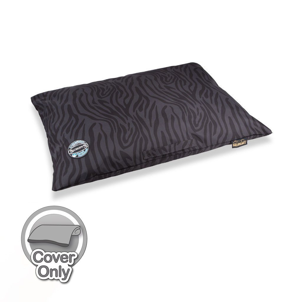 Spare Dog Bed Covers Replacement Cover Scruffs® Expedition Dog Bed Cover (100 x 70cm) Black & Grey