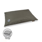 Spare Dog Bed Covers Replacement Cover Scruffs® Expedition Dog Bed Cover (100 x 70cm) Olive Green