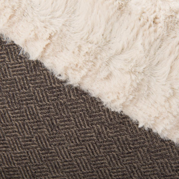 Ellen Donut Bed - Grey Dog Bed Scruffs®