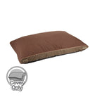 Spare Dog Bed Covers Replacement Cover Scruffs® Hilton Dog Bed Cover (100 x 70cm) Chocolate