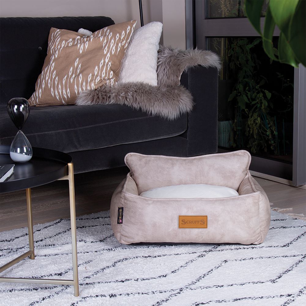 Kensington Box Bed - Cream Dog Bed Scruffs®