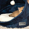 Kensington Cat Bed - Navy Cat Bed Scruffs® 