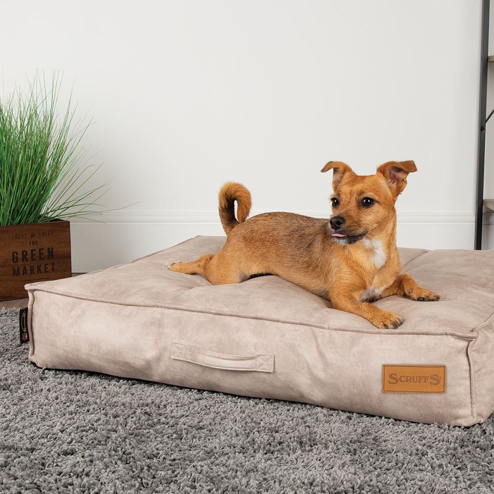 Kensington Mattress - Cream Dog Bed Scruffs®