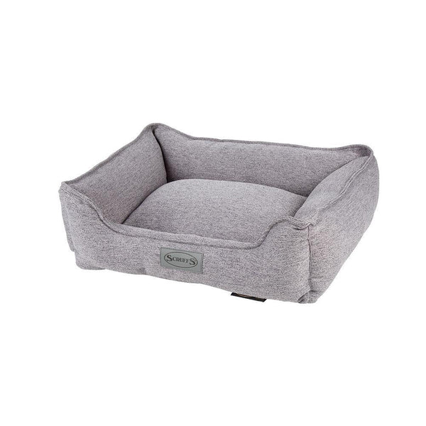 Manhattan Box Bed - Dark Grey Dog Bed Scruffs® Medium (60 x 50cm / 24" x 19.5")