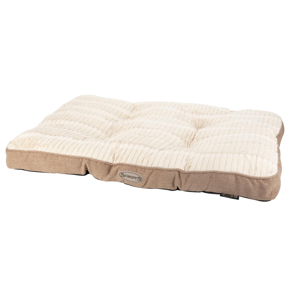 Ellen Dog Mattress - Tan Dog Bed Scruffs®