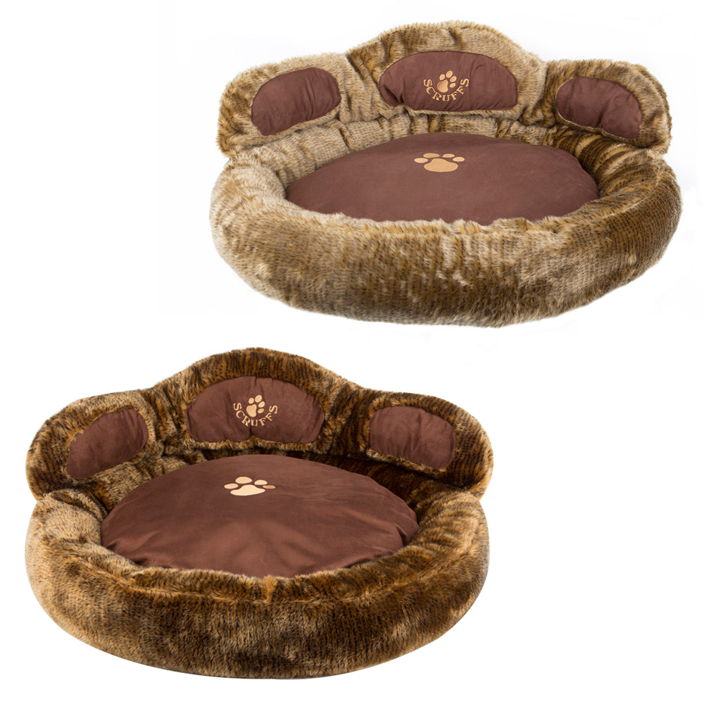 Cub Bear Dog Bed - Teddy Brown Scruffs®