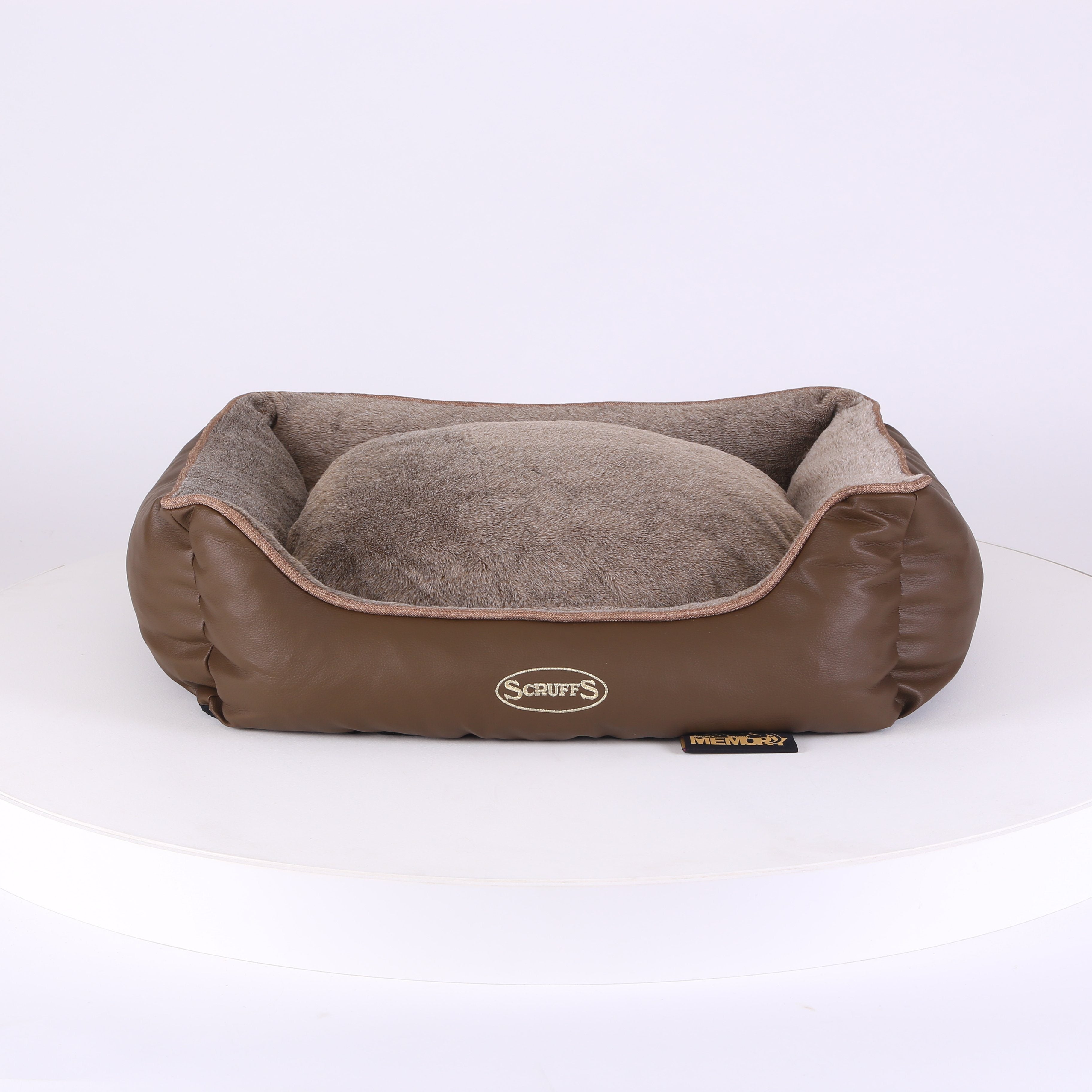 Chateau Box Bed - Latte Dog Bed Scruffs®