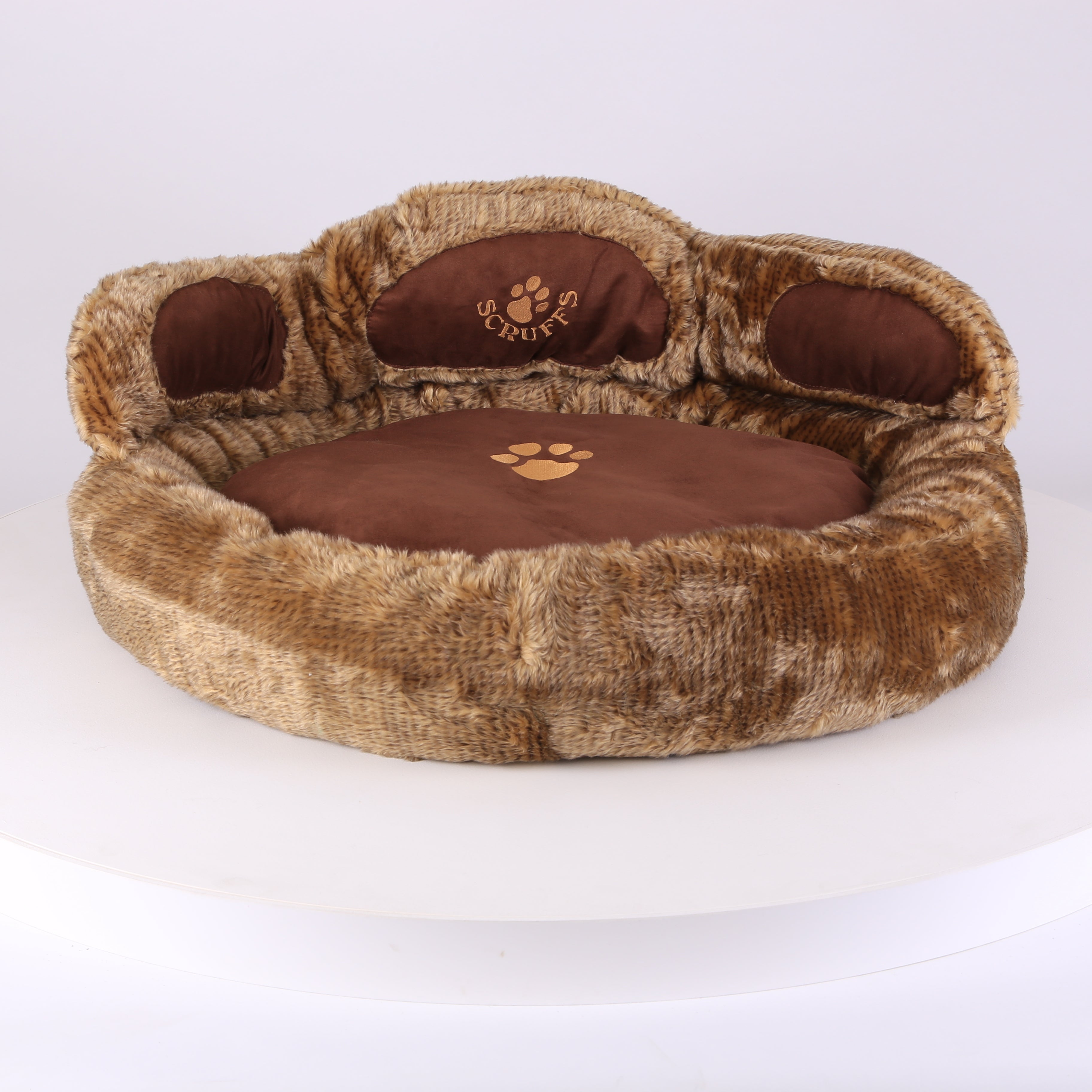 Cub Bear Dog Bed - Teddy Brown Scruffs®
