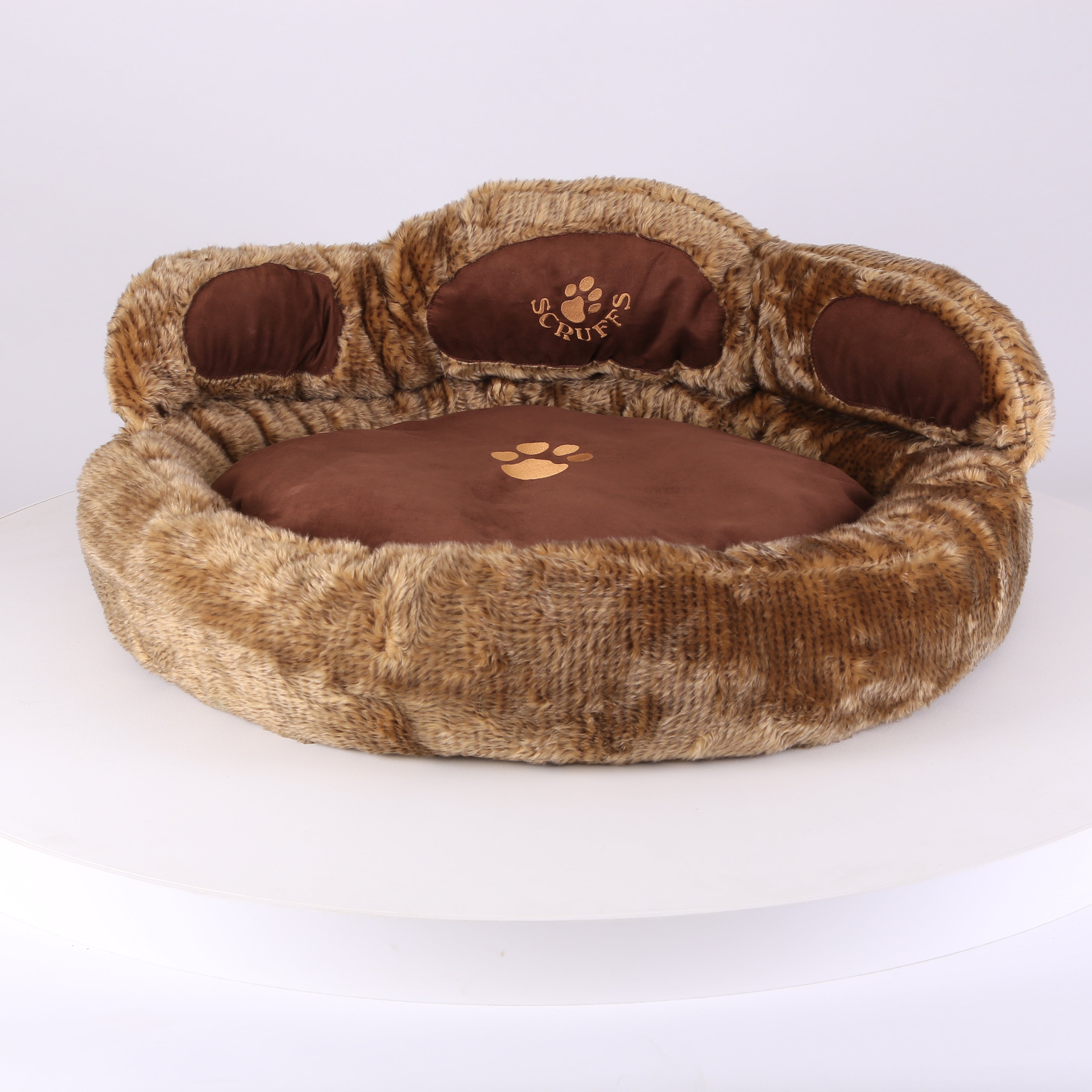 Cub Bear Dog Bed - Teddy Brown Scruffs®