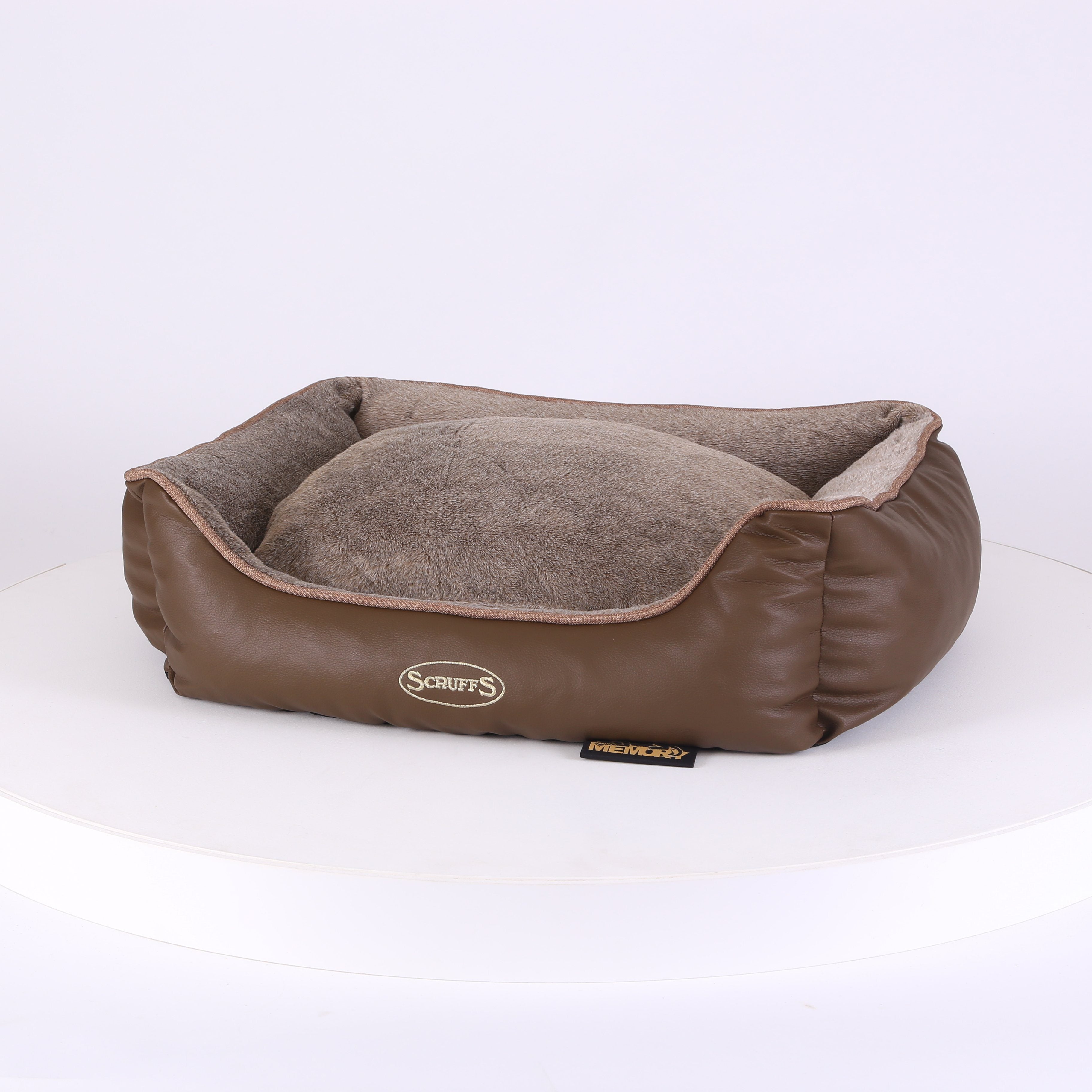 Chateau Box Bed - Latte Dog Bed Scruffs®