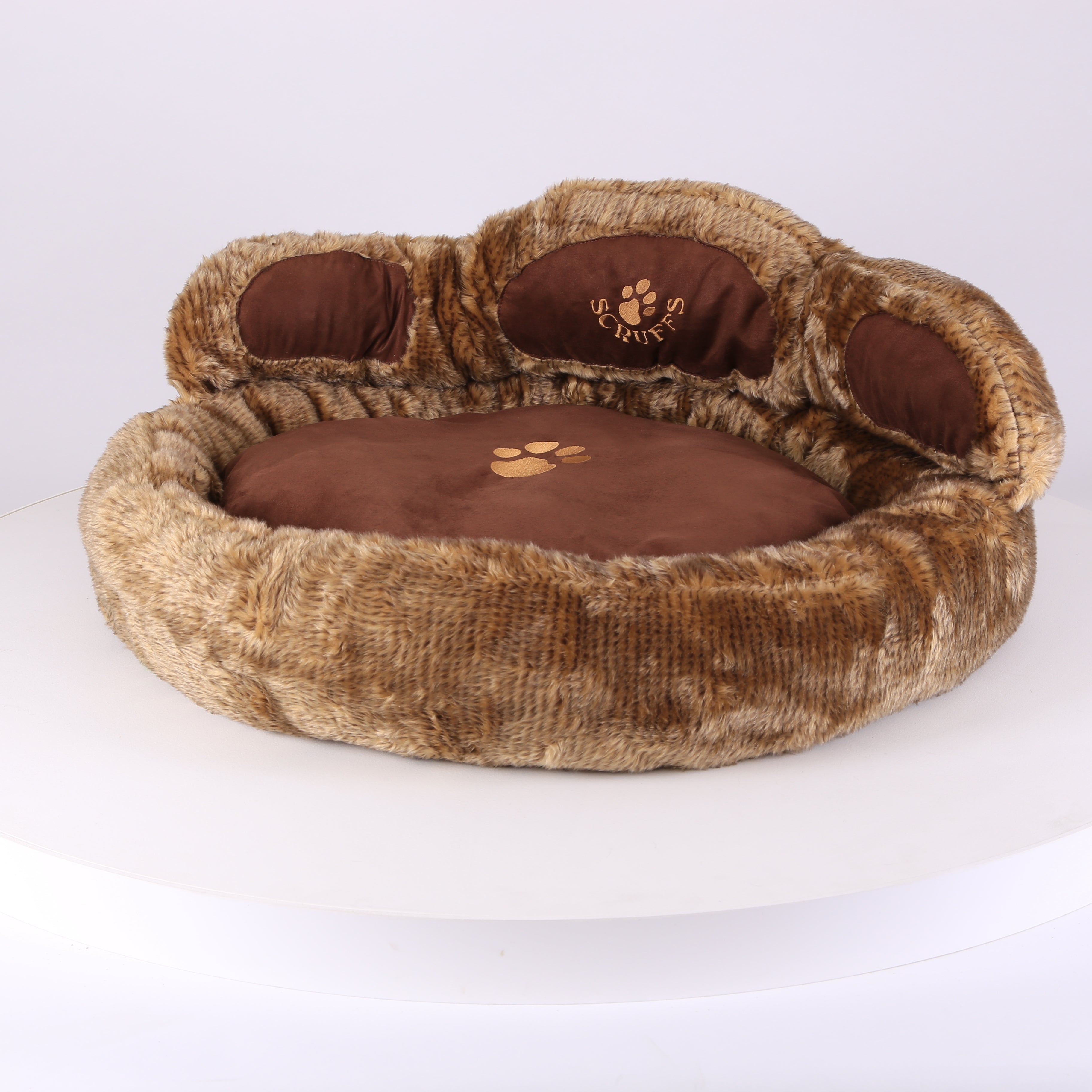 Cub Bear Dog Bed - Teddy Brown Scruffs®