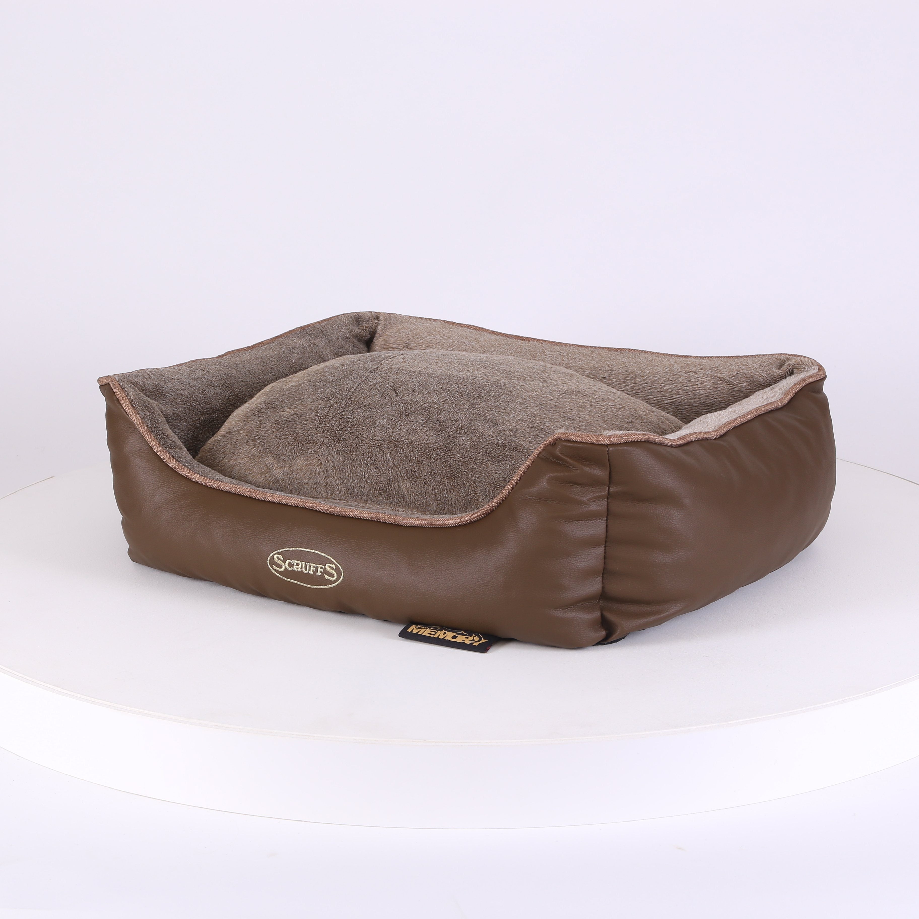 Chateau Box Bed - Latte Dog Bed Scruffs®