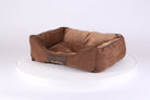 Chester Box Dog Bed - Chocolate Brown Dog Bed Scruffs®