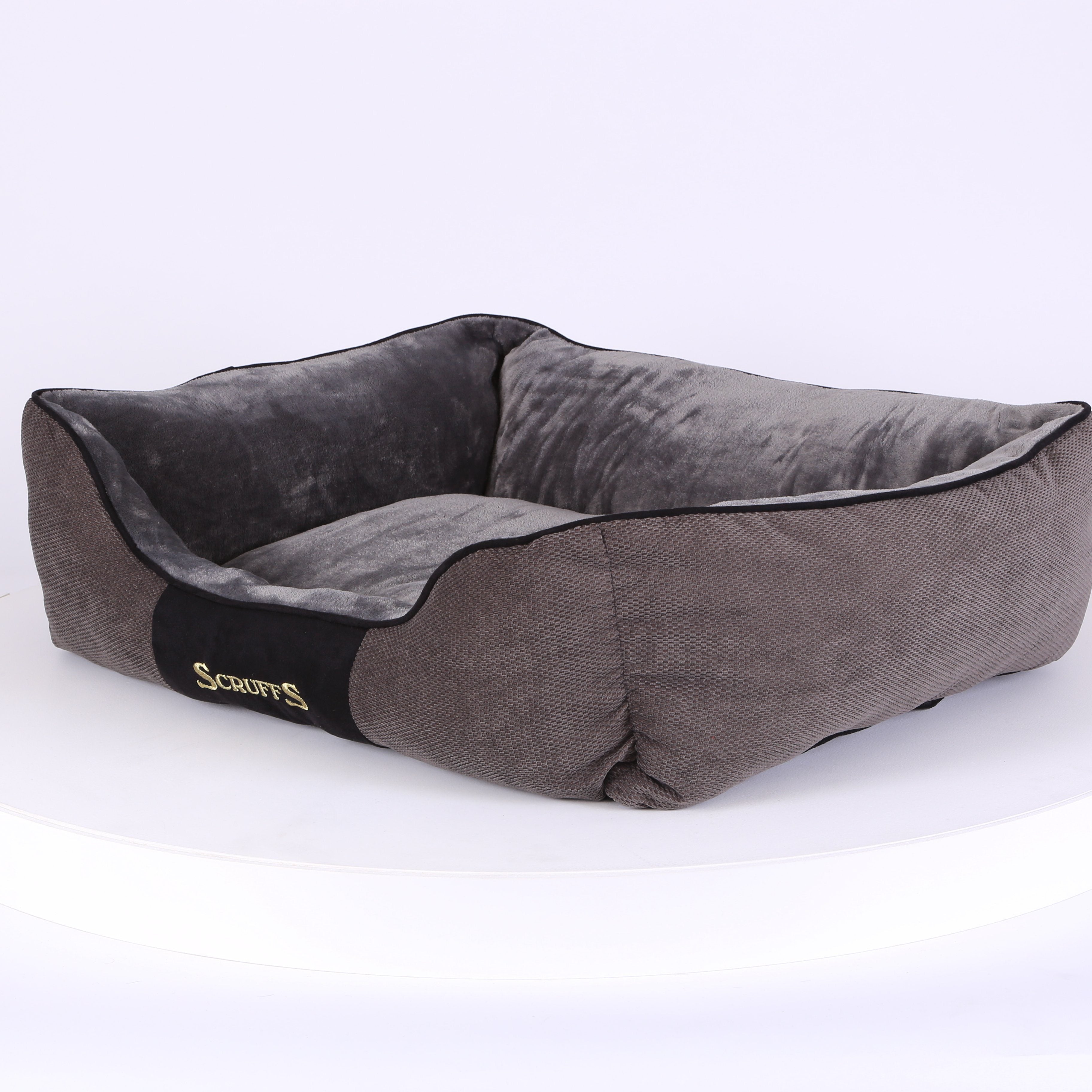 Chester Box Dog Bed - Graphite Grey Dog Bed Scruffs®
