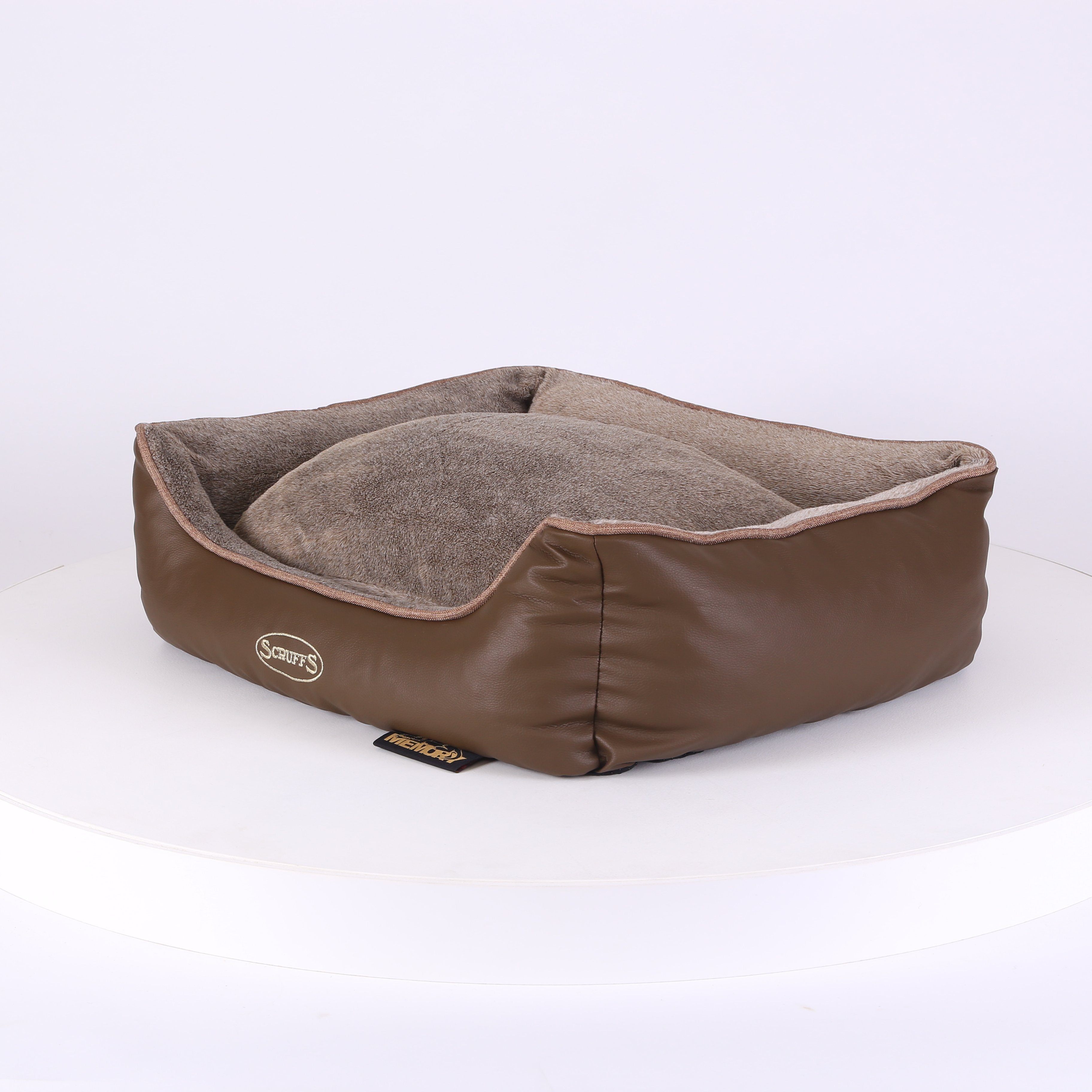Chateau Box Bed - Latte Dog Bed Scruffs®
