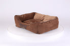 Chester Box Dog Bed - Chocolate Brown Dog Bed Scruffs®