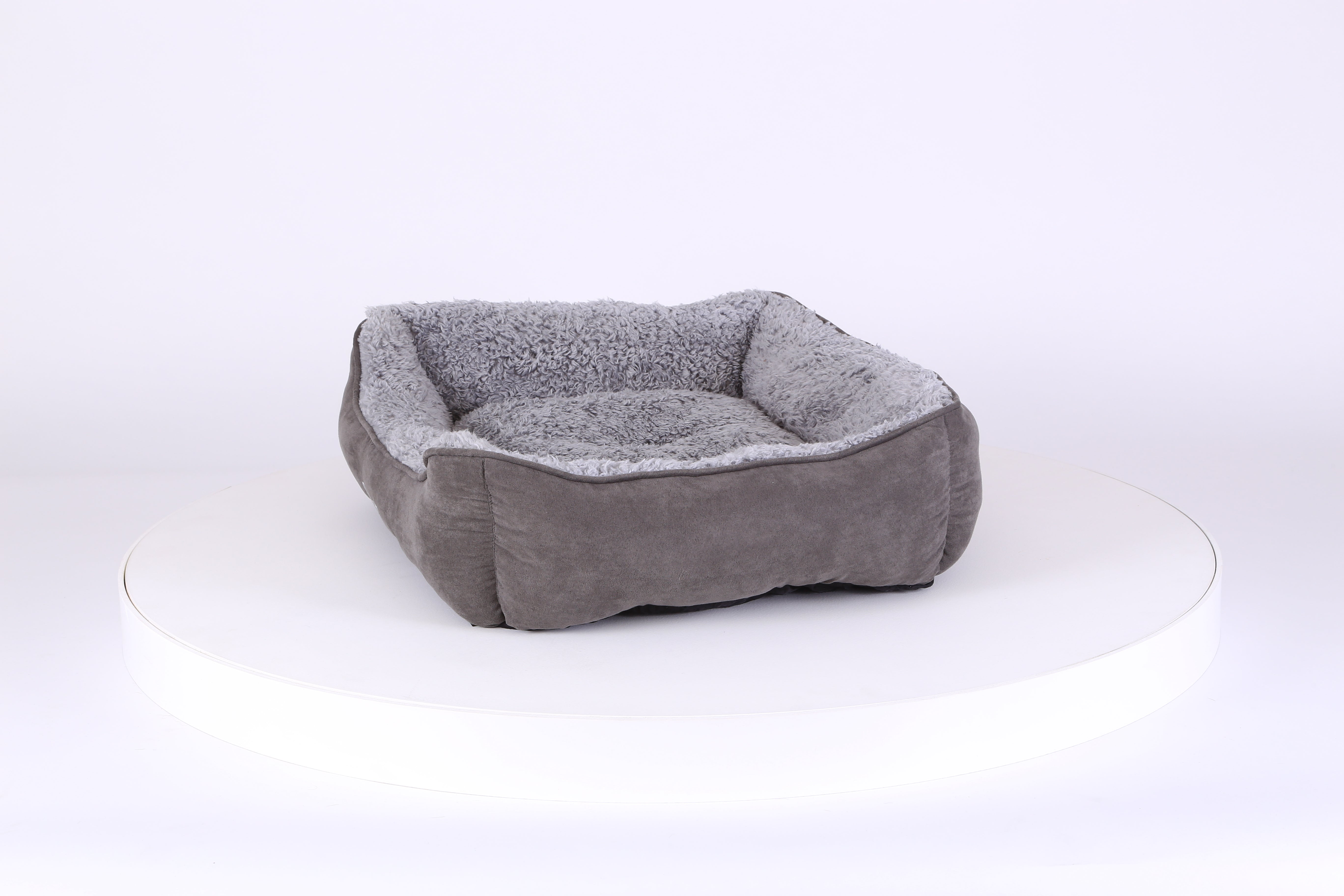 Cosy Soft-Walled Dog Bed - Grey Dog Bed Scruffs® 