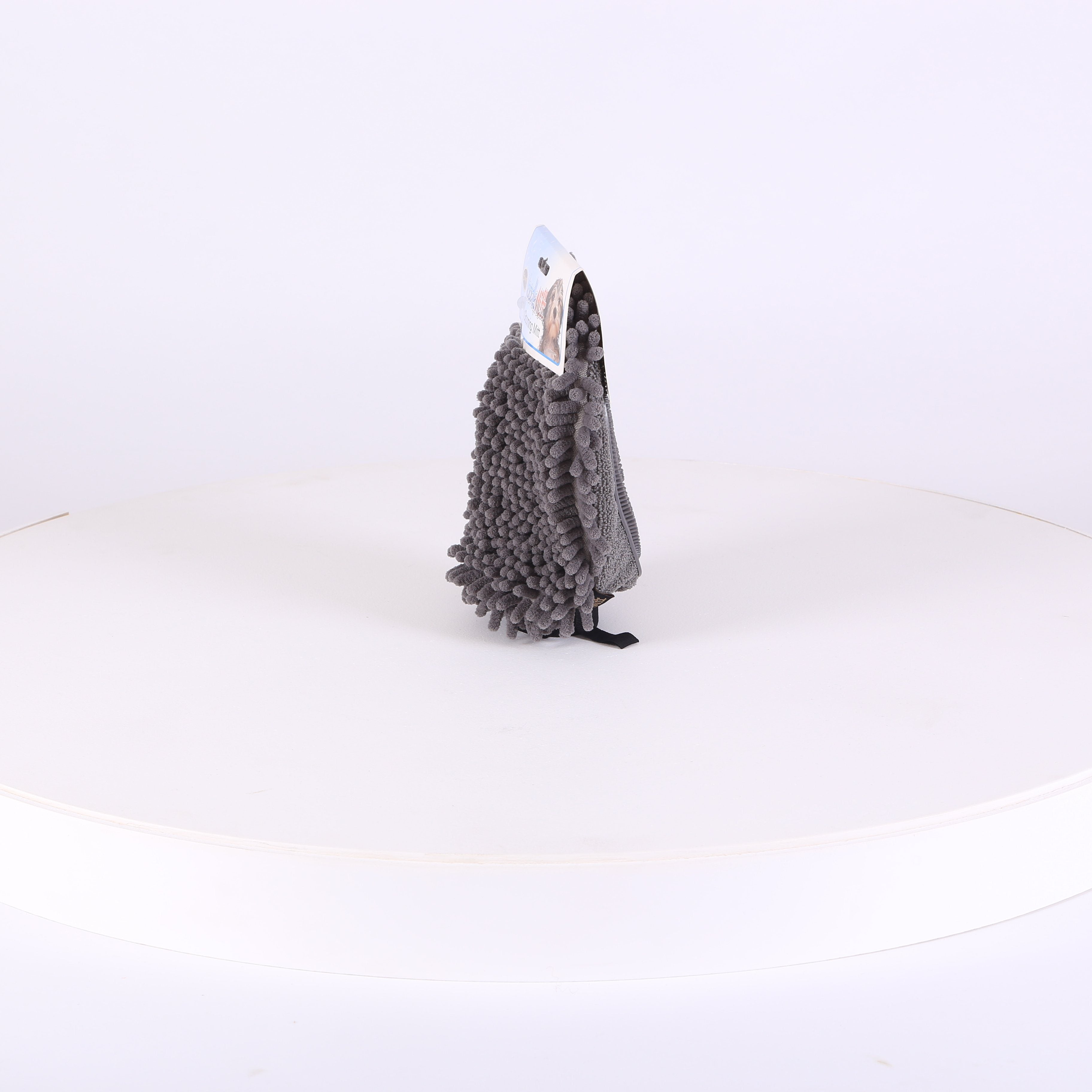 Noodle Dry Mitt - Grey Dog Grooming Scruffs®