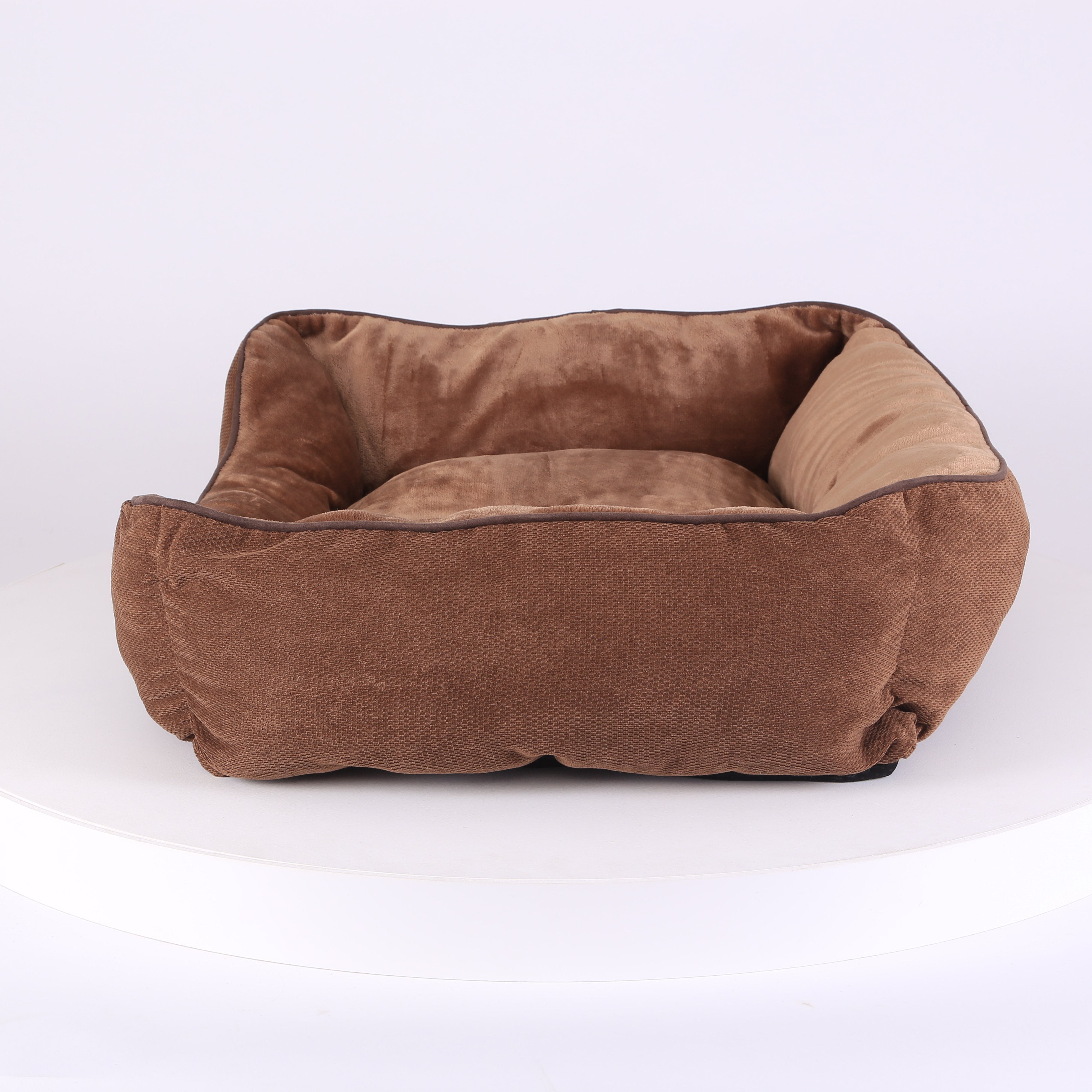 Chester Box Dog Bed - Chocolate Brown Dog Bed Scruffs®