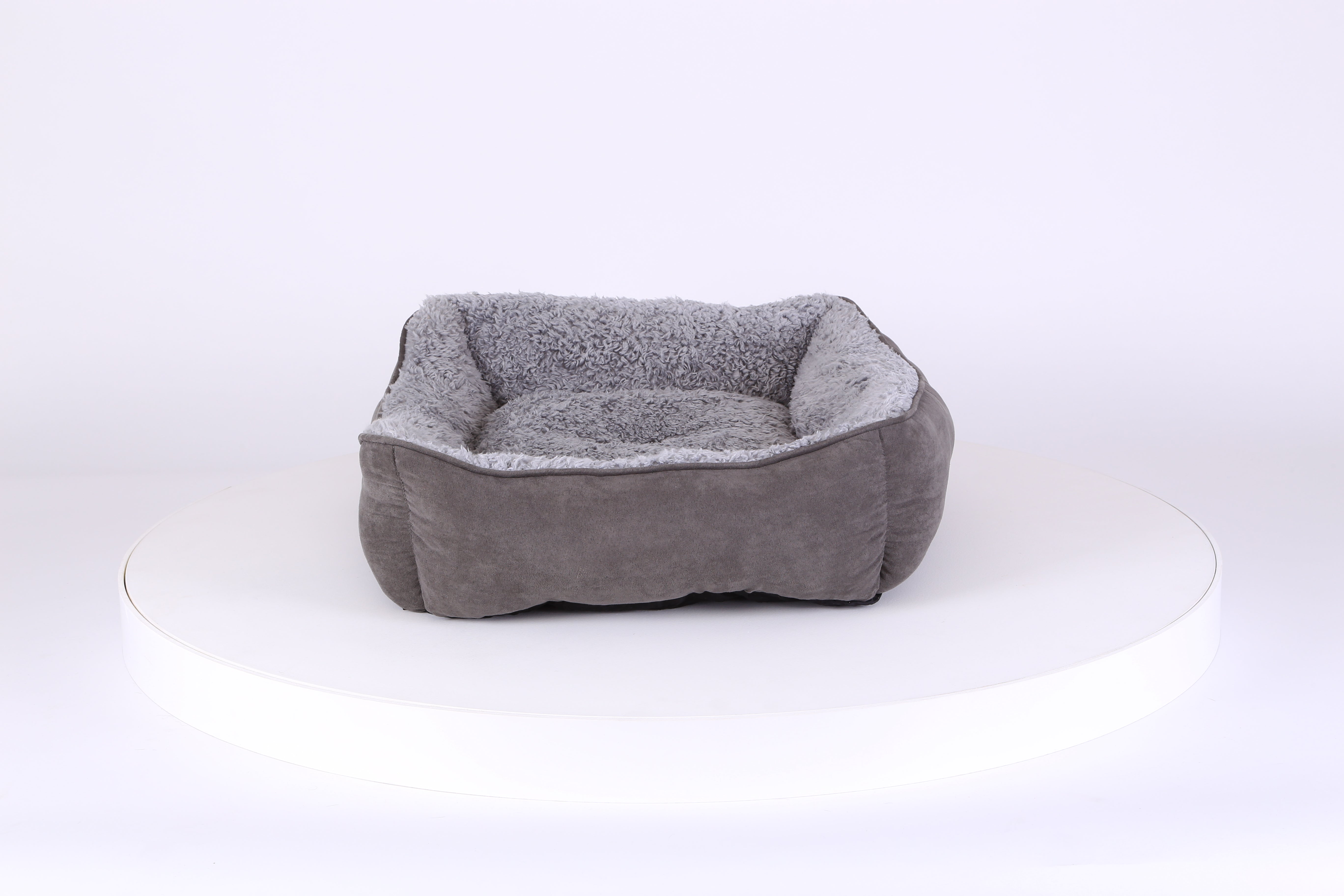 Cosy Soft-Walled Dog Bed - Grey Dog Bed Scruffs® 