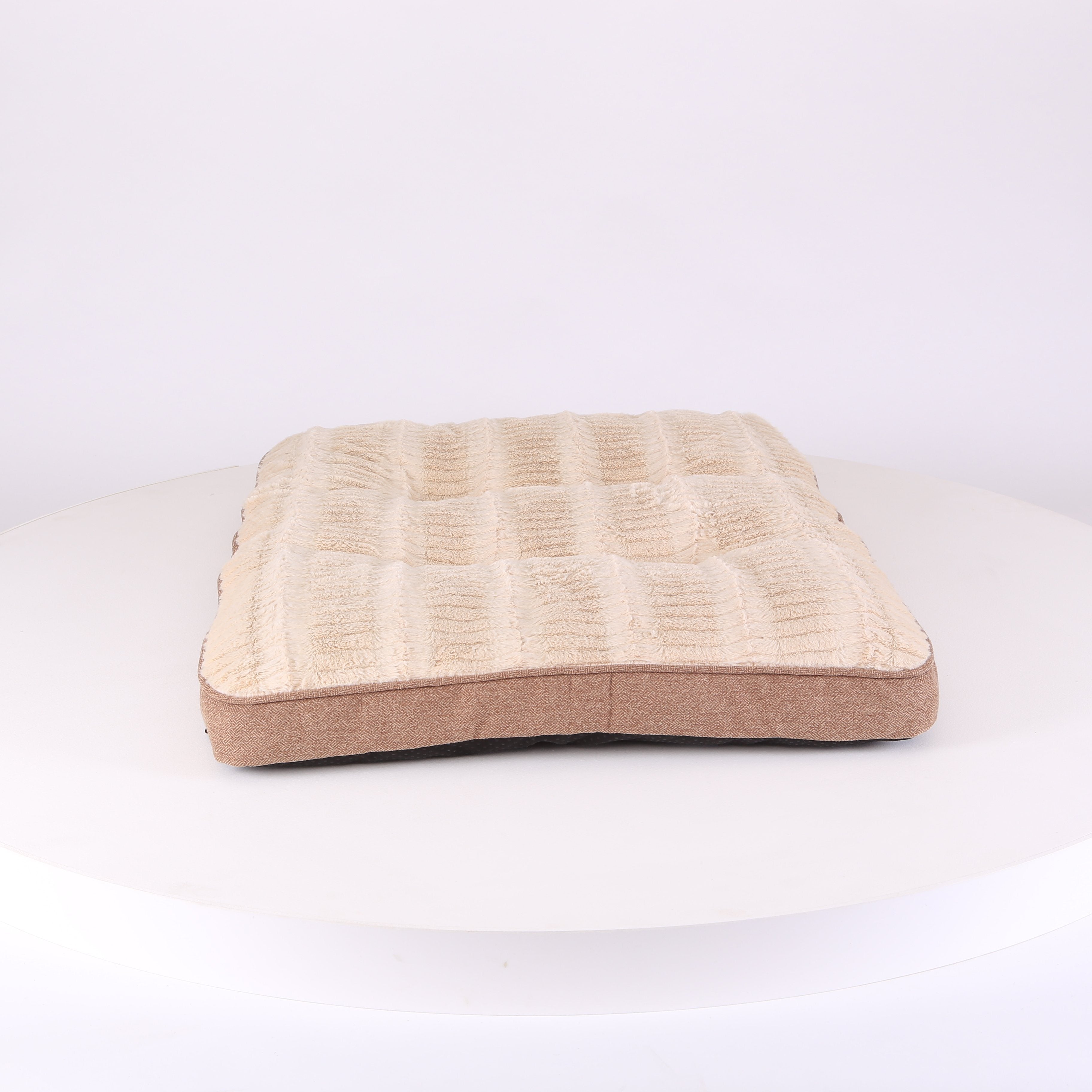 Ellen Dog Mattress - Tan Dog Bed Scruffs®