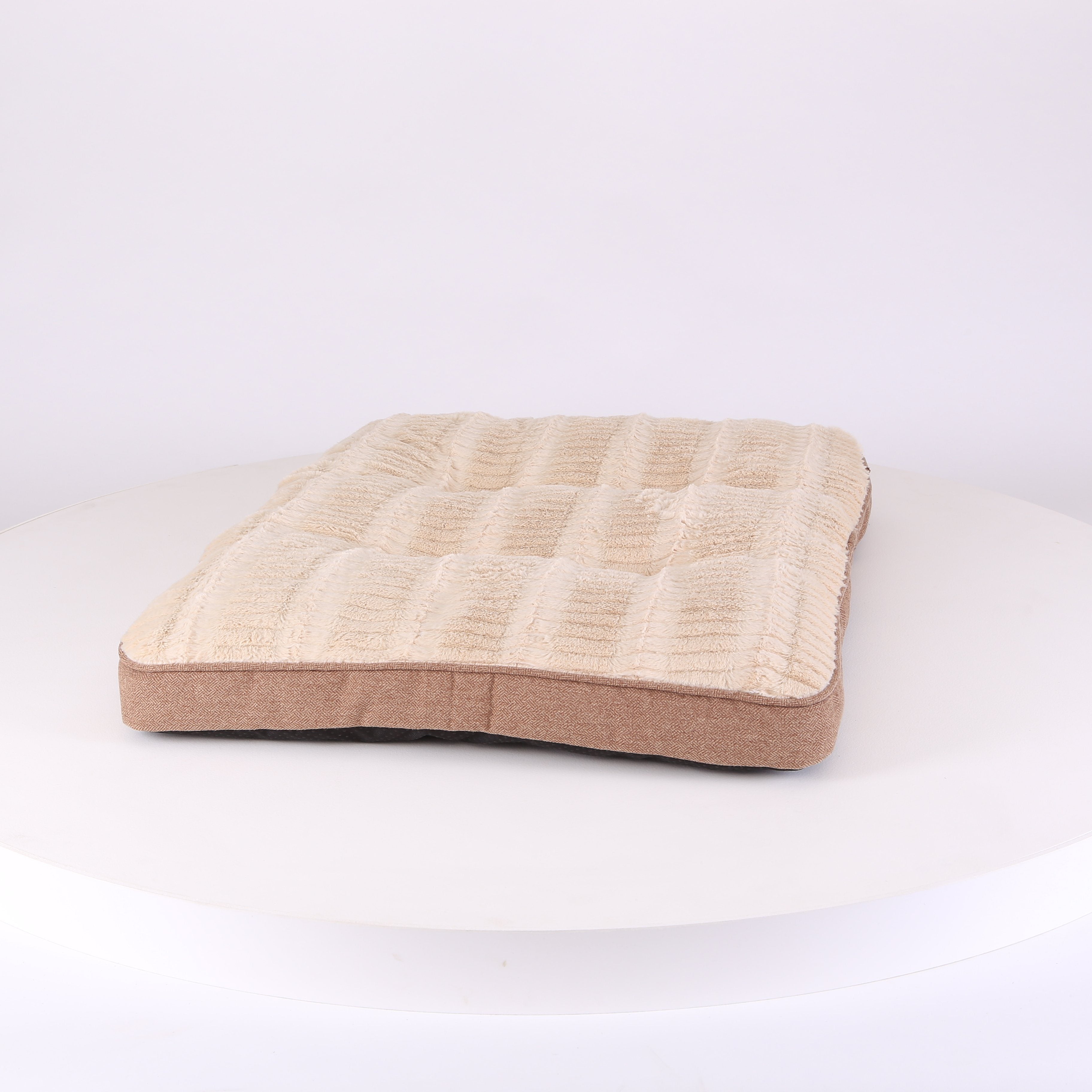 Ellen Dog Mattress - Tan Dog Bed Scruffs®