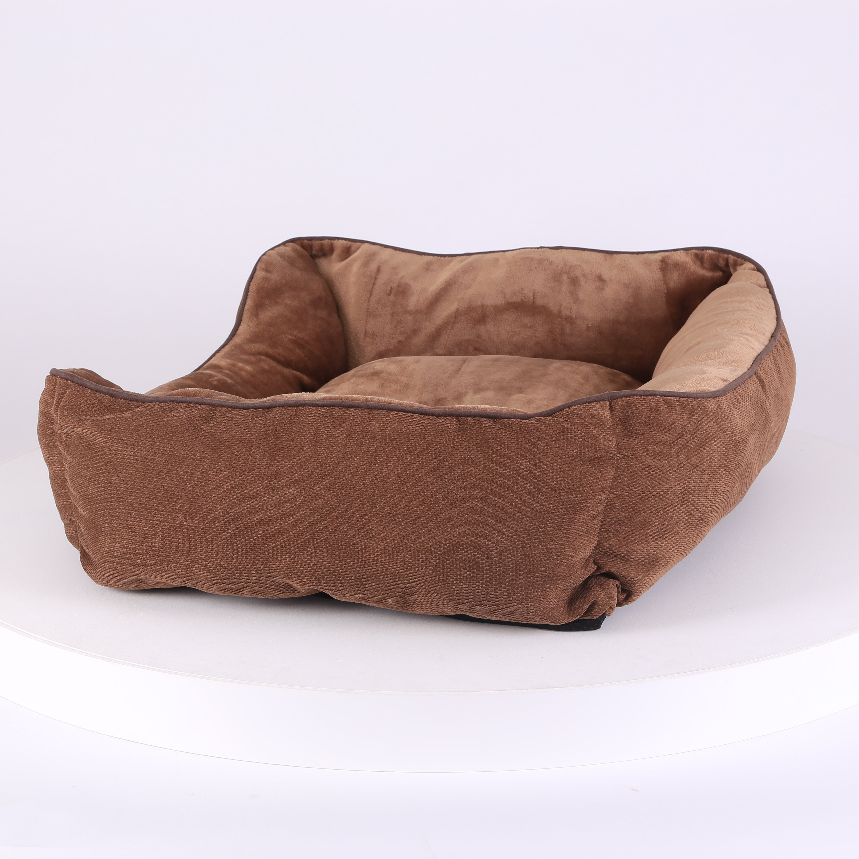 Chester Box Dog Bed - Chocolate Brown Dog Bed Scruffs®