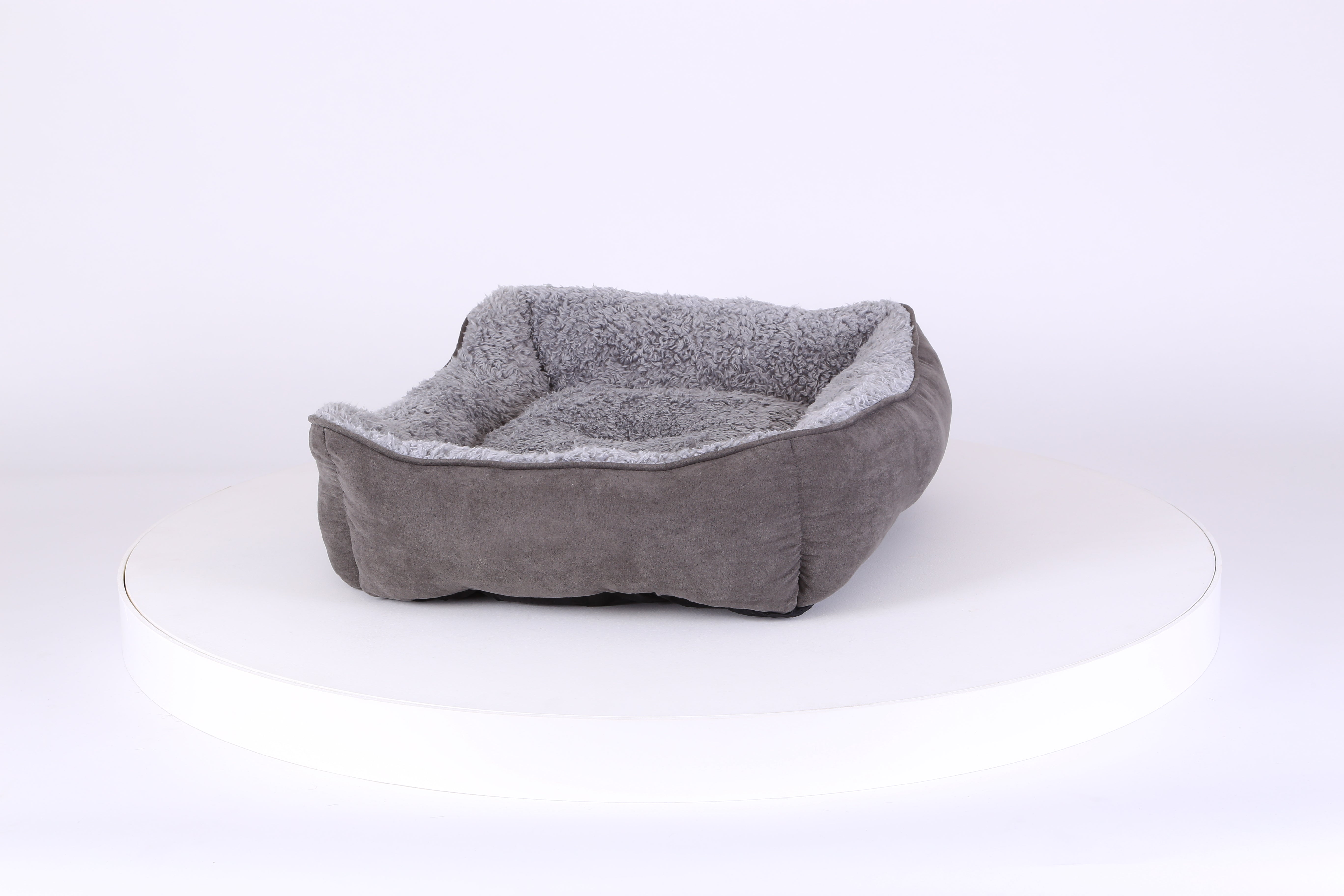Cosy Soft-Walled Dog Bed - Grey Dog Bed Scruffs® 