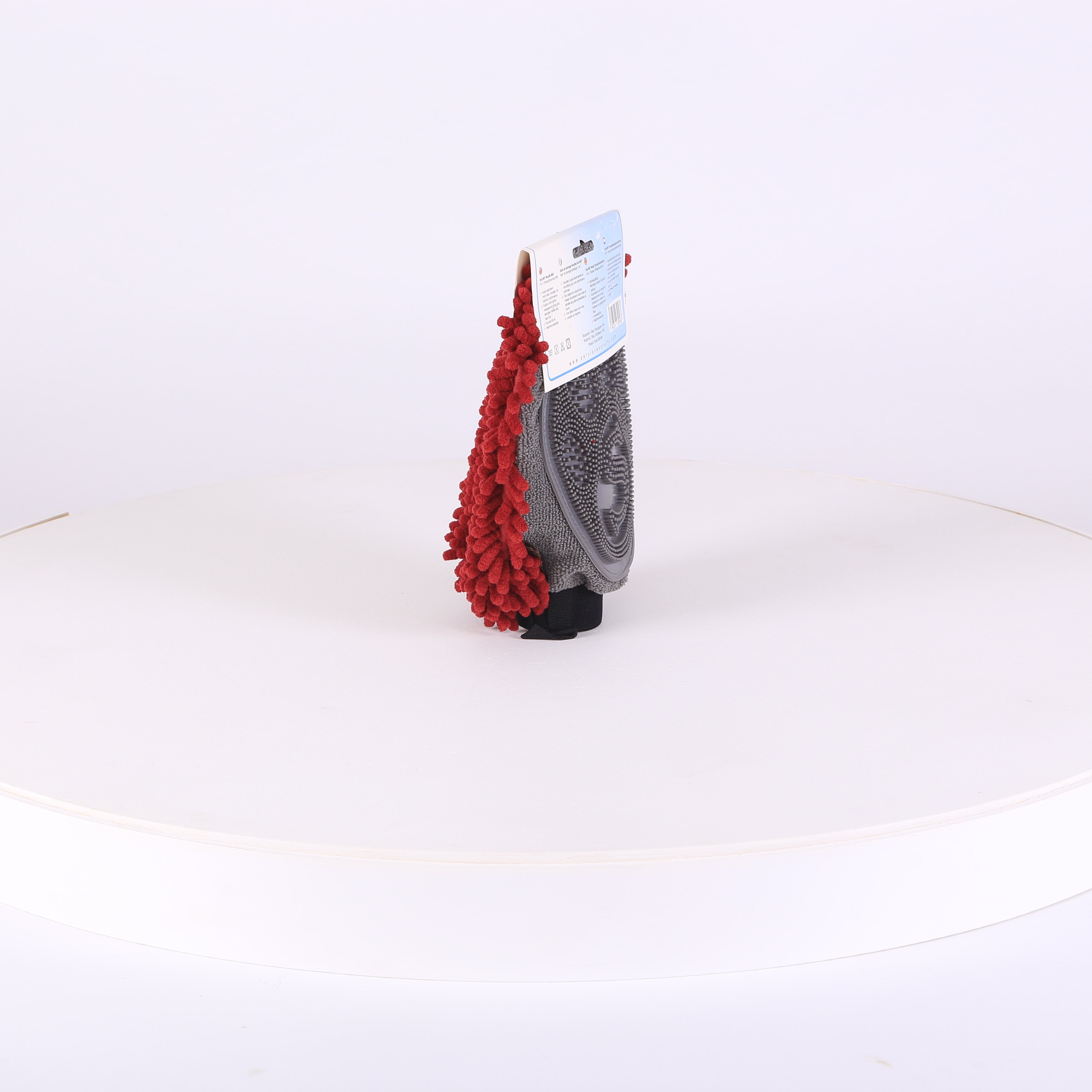 Noodle Dry Mitt - Burgundy Dog Grooming Scruffs®