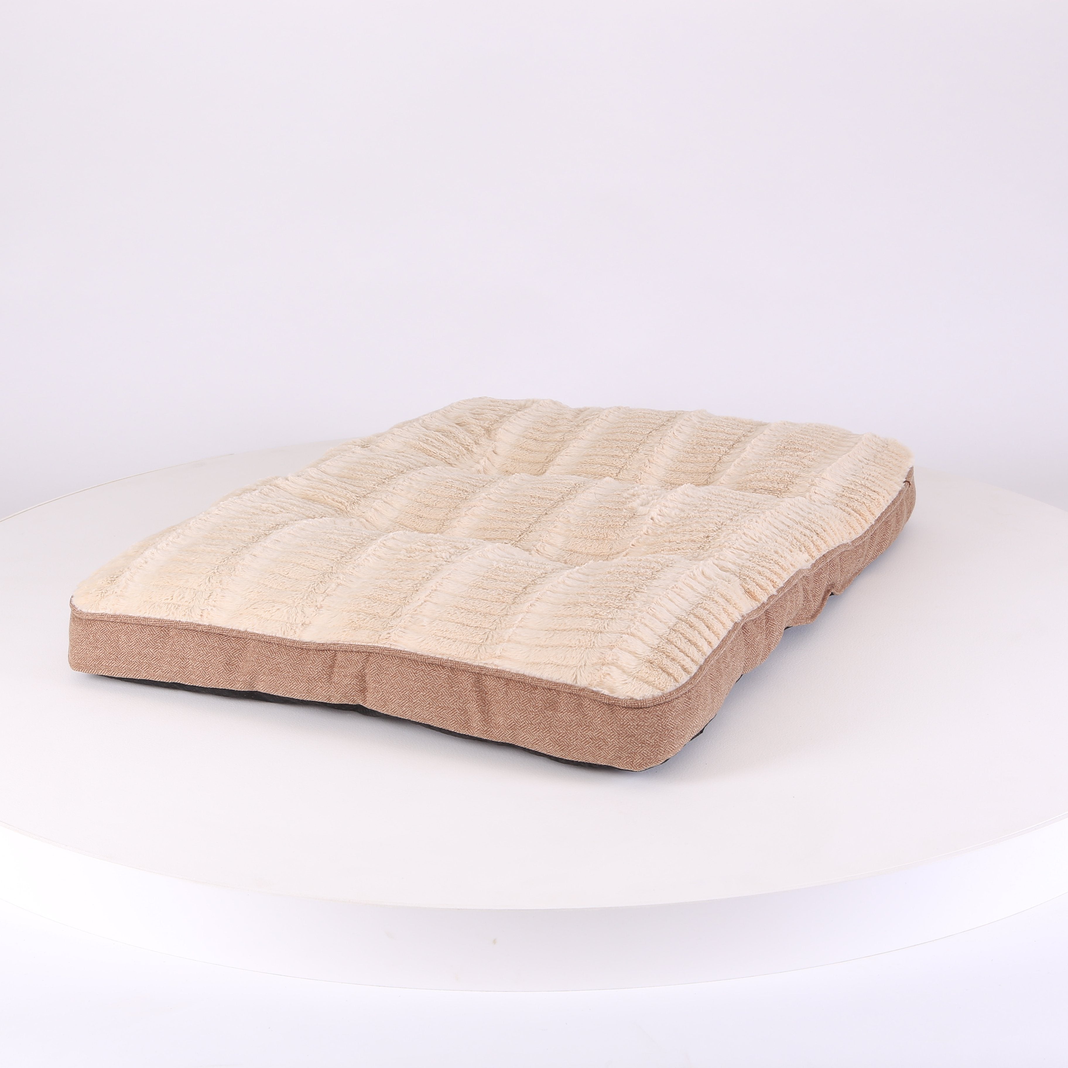 Ellen Dog Mattress - Tan Dog Bed Scruffs®