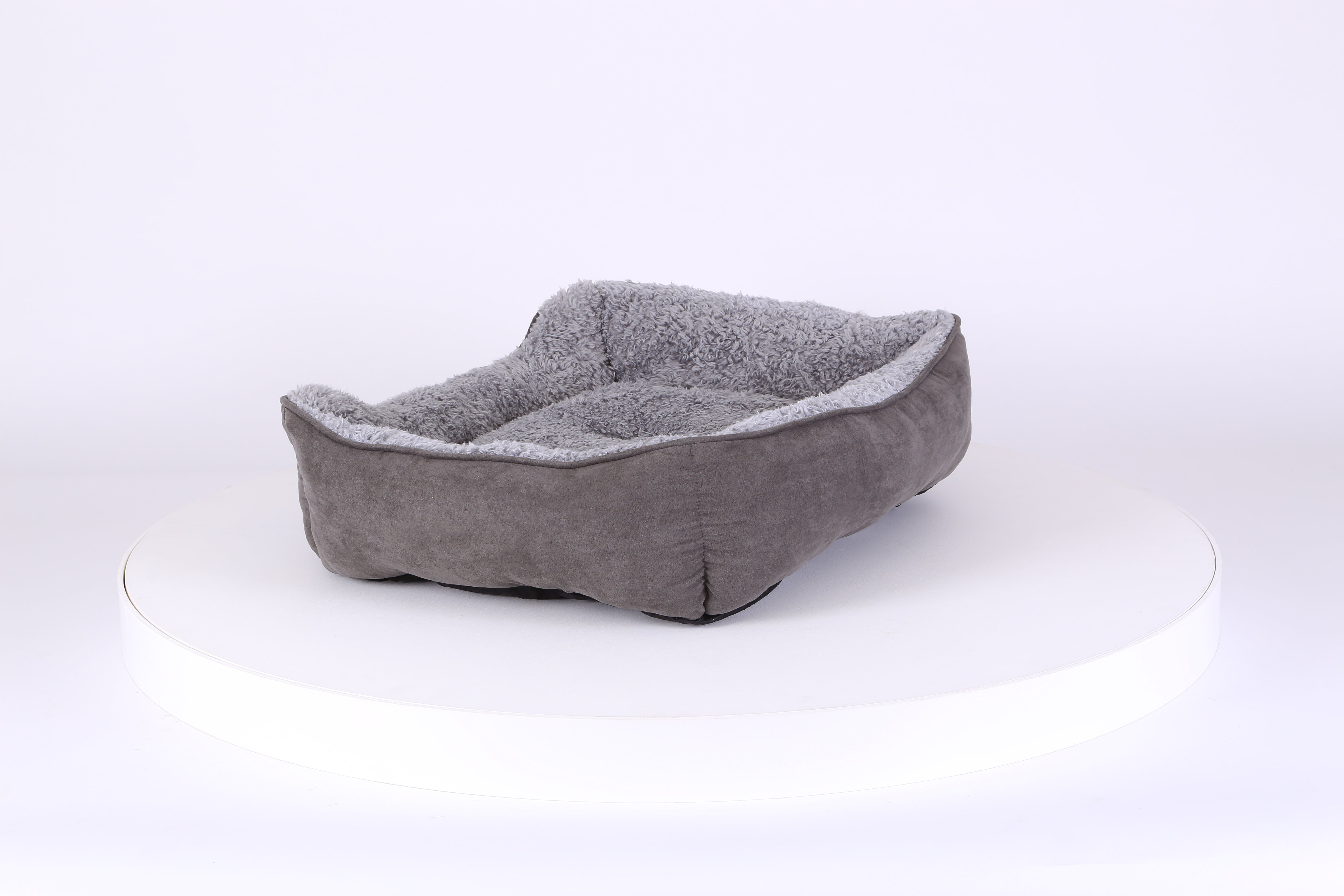 Cosy Soft-Walled Dog Bed - Grey Dog Bed Scruffs® 