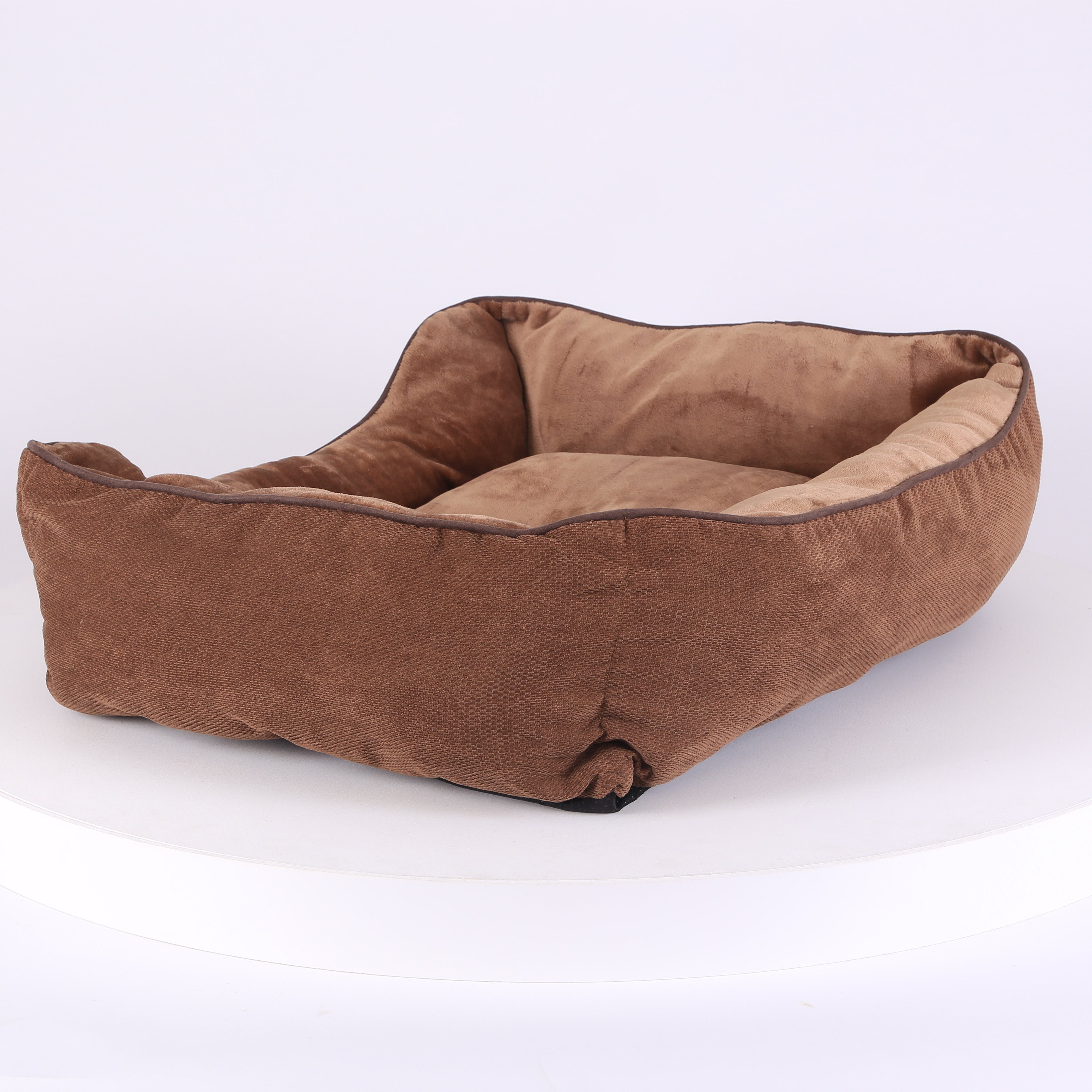 Chester Box Dog Bed - Chocolate Brown Dog Bed Scruffs®
