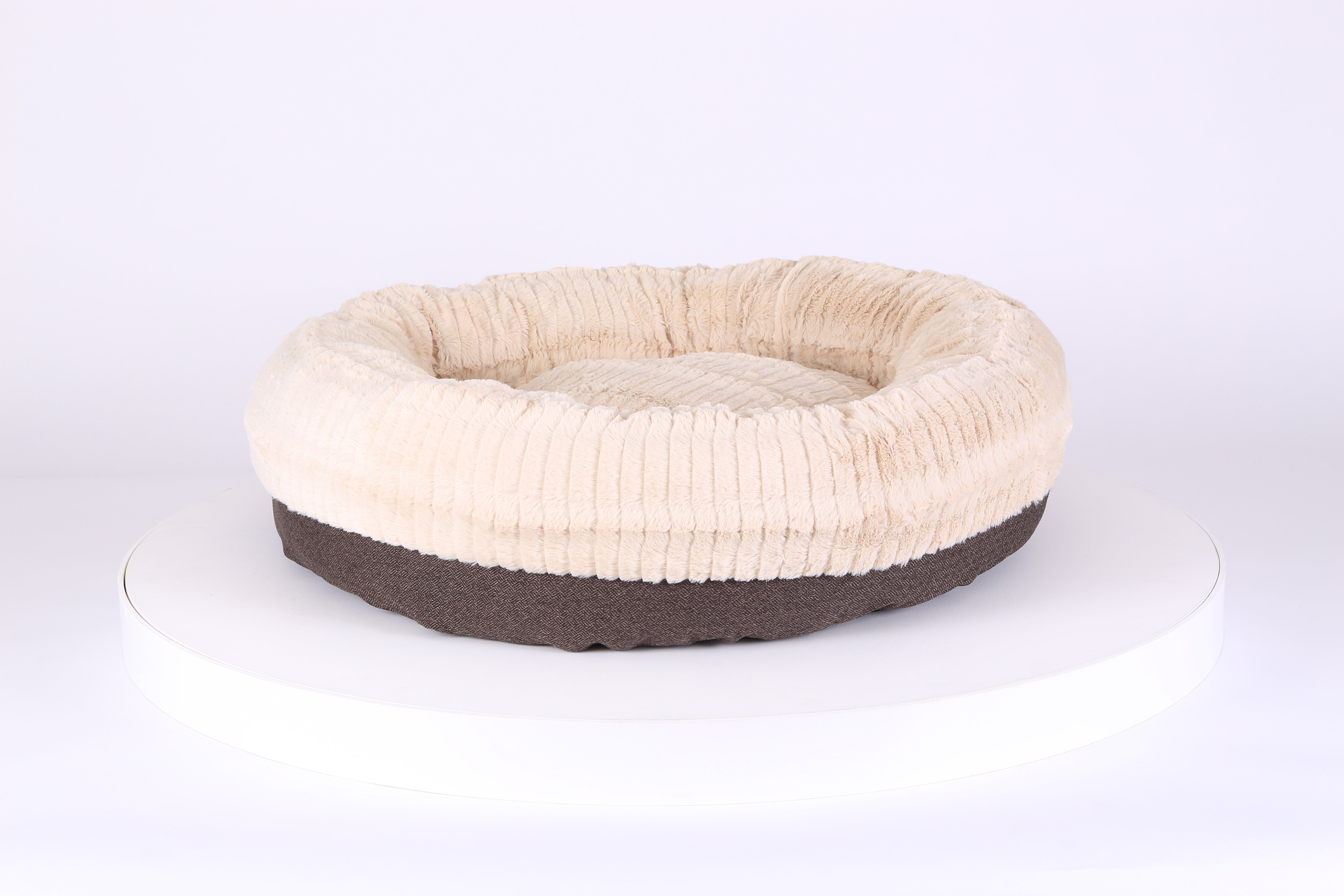 Ellen Donut Bed - Grey Dog Bed Scruffs® 