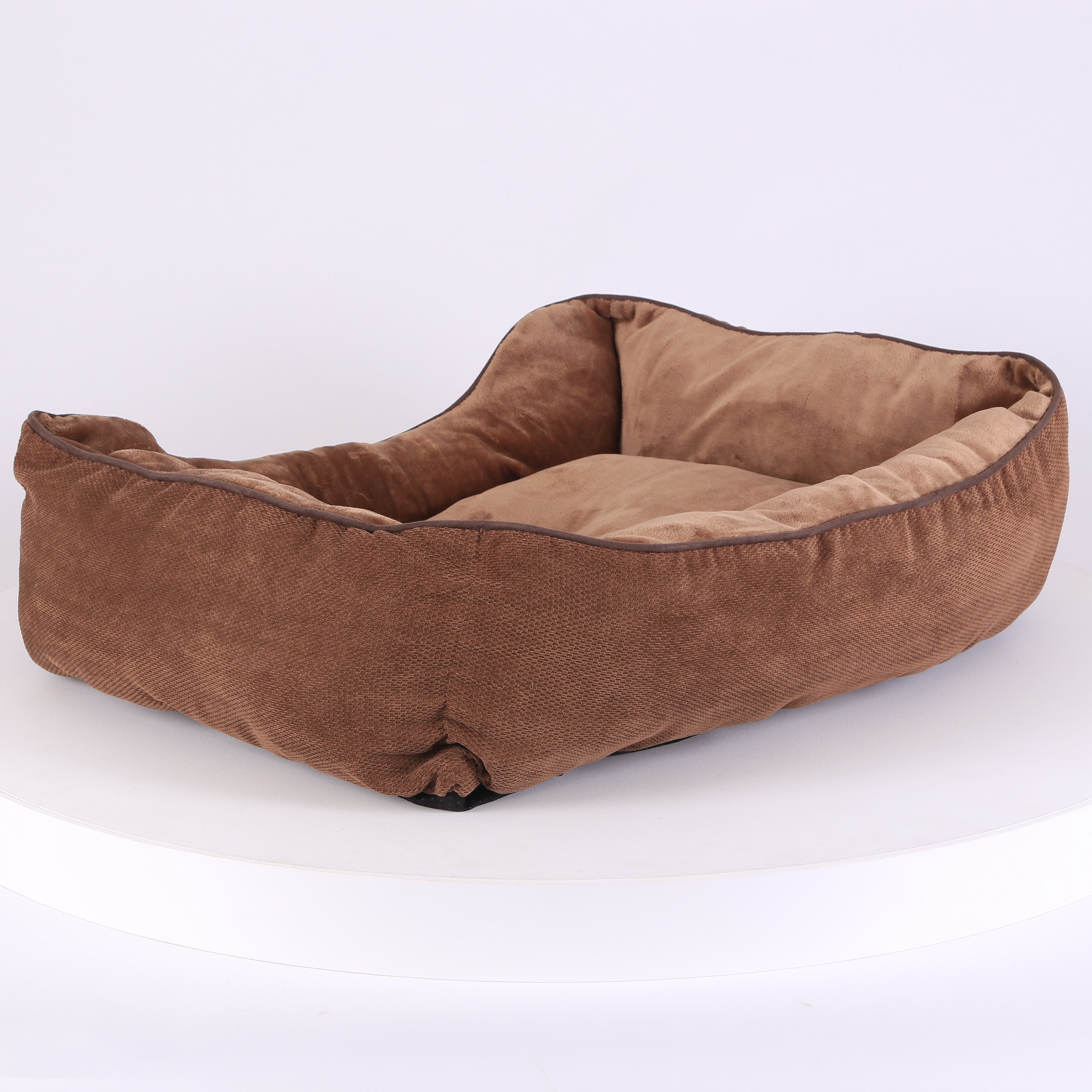 Chester Box Dog Bed - Chocolate Brown Dog Bed Scruffs®