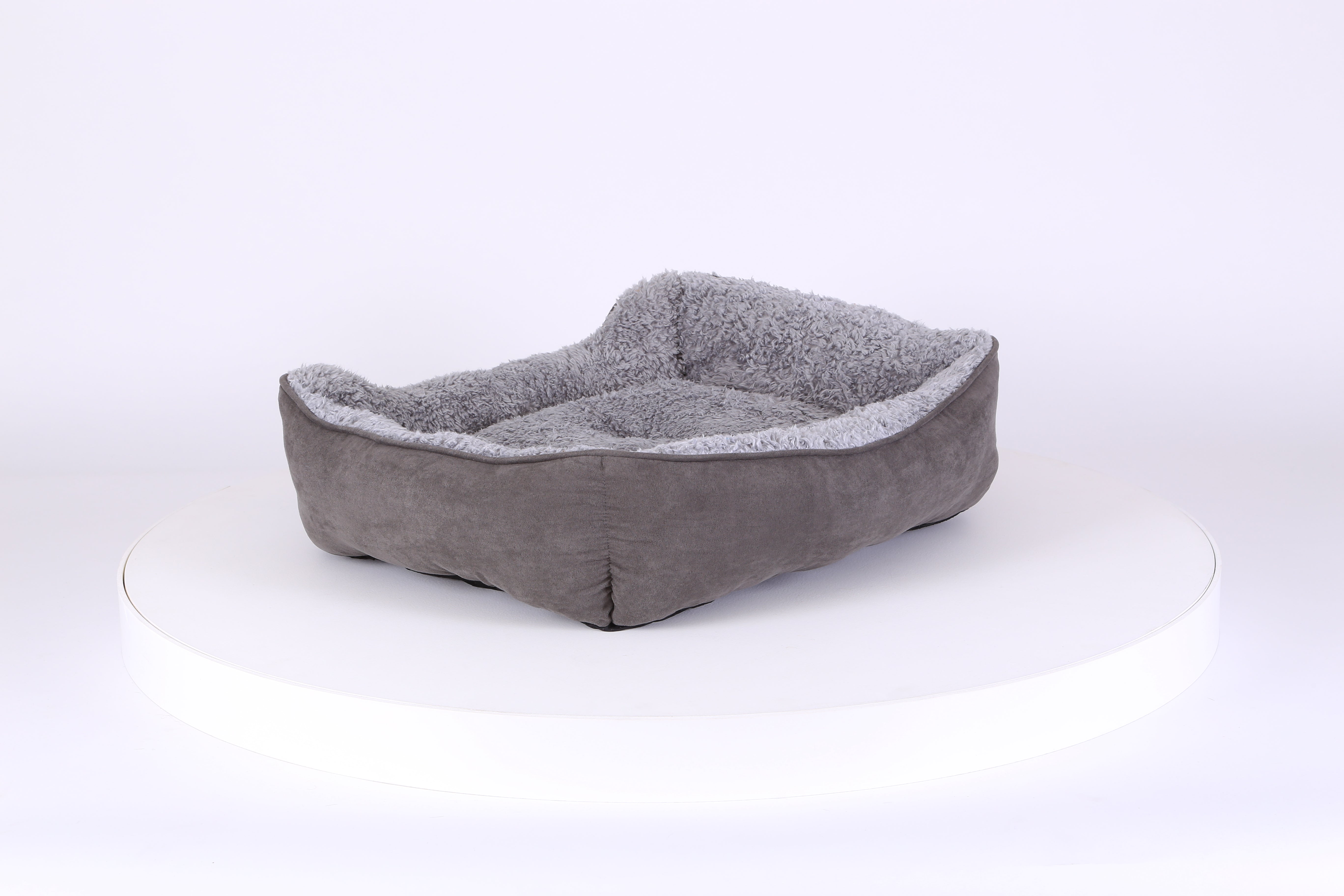 Cosy Soft-Walled Dog Bed - Grey Dog Bed Scruffs® 