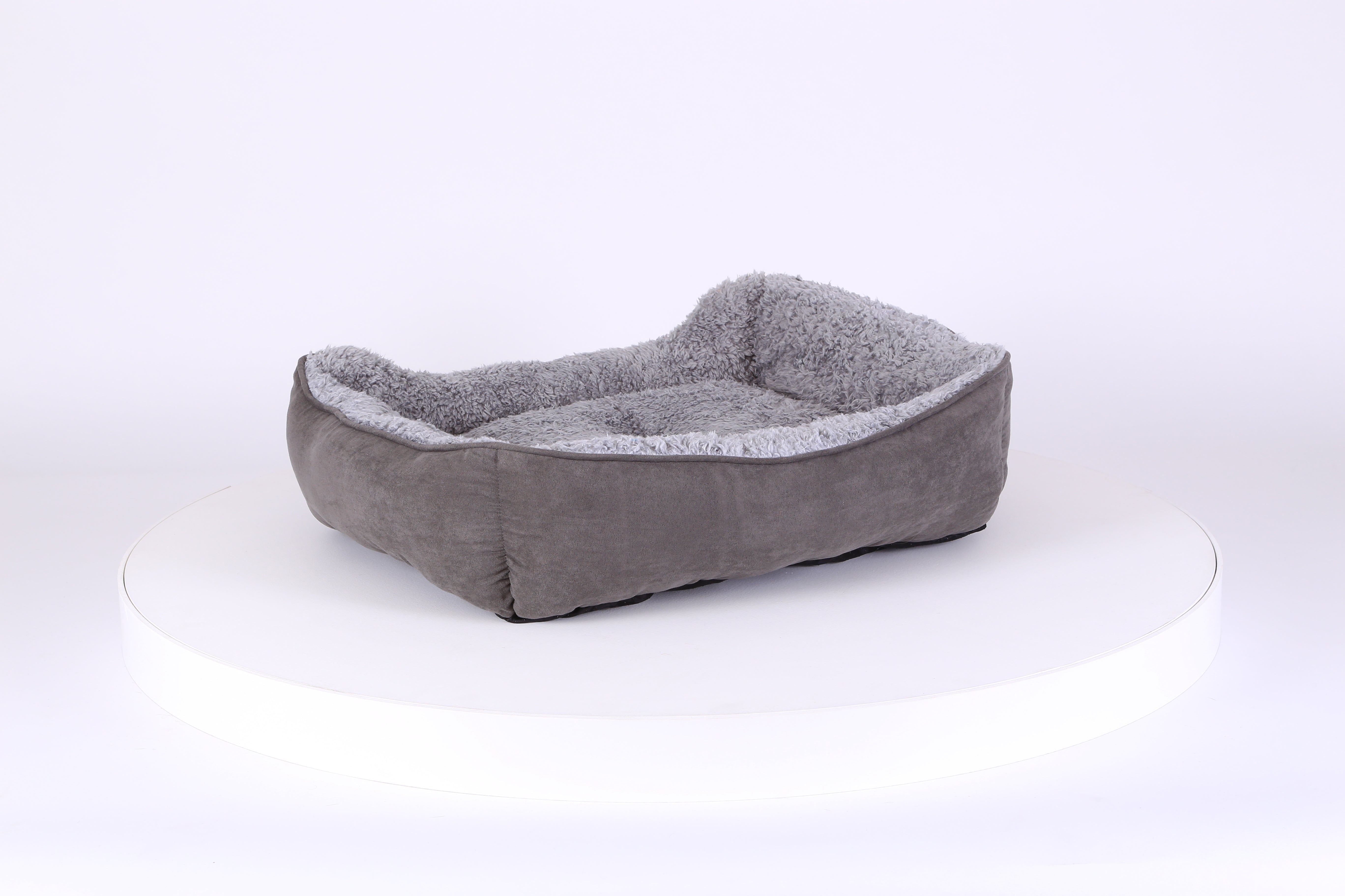 Cosy Soft-Walled Dog Bed - Grey Dog Bed Scruffs® 