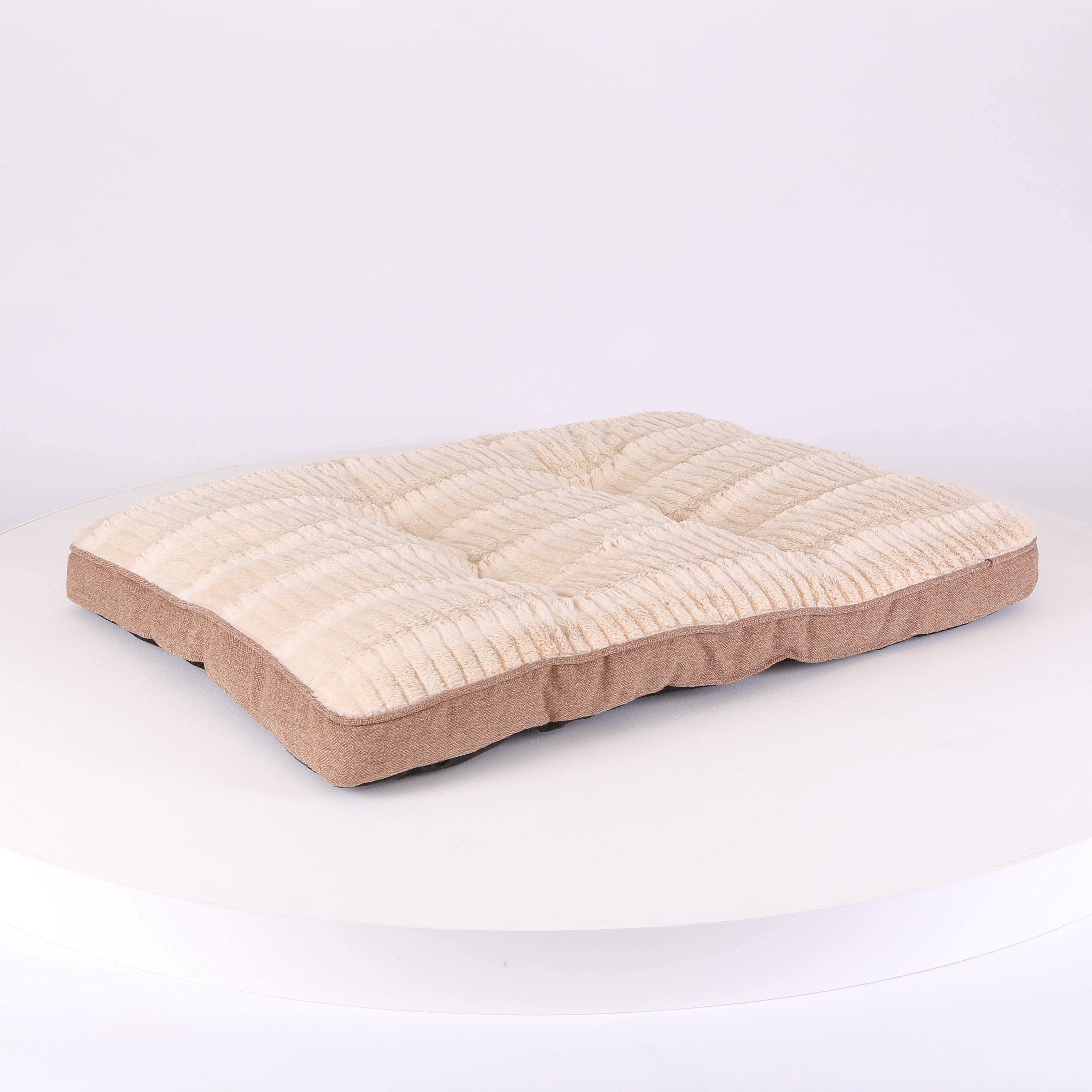 Ellen Dog Mattress - Tan Dog Bed Scruffs®